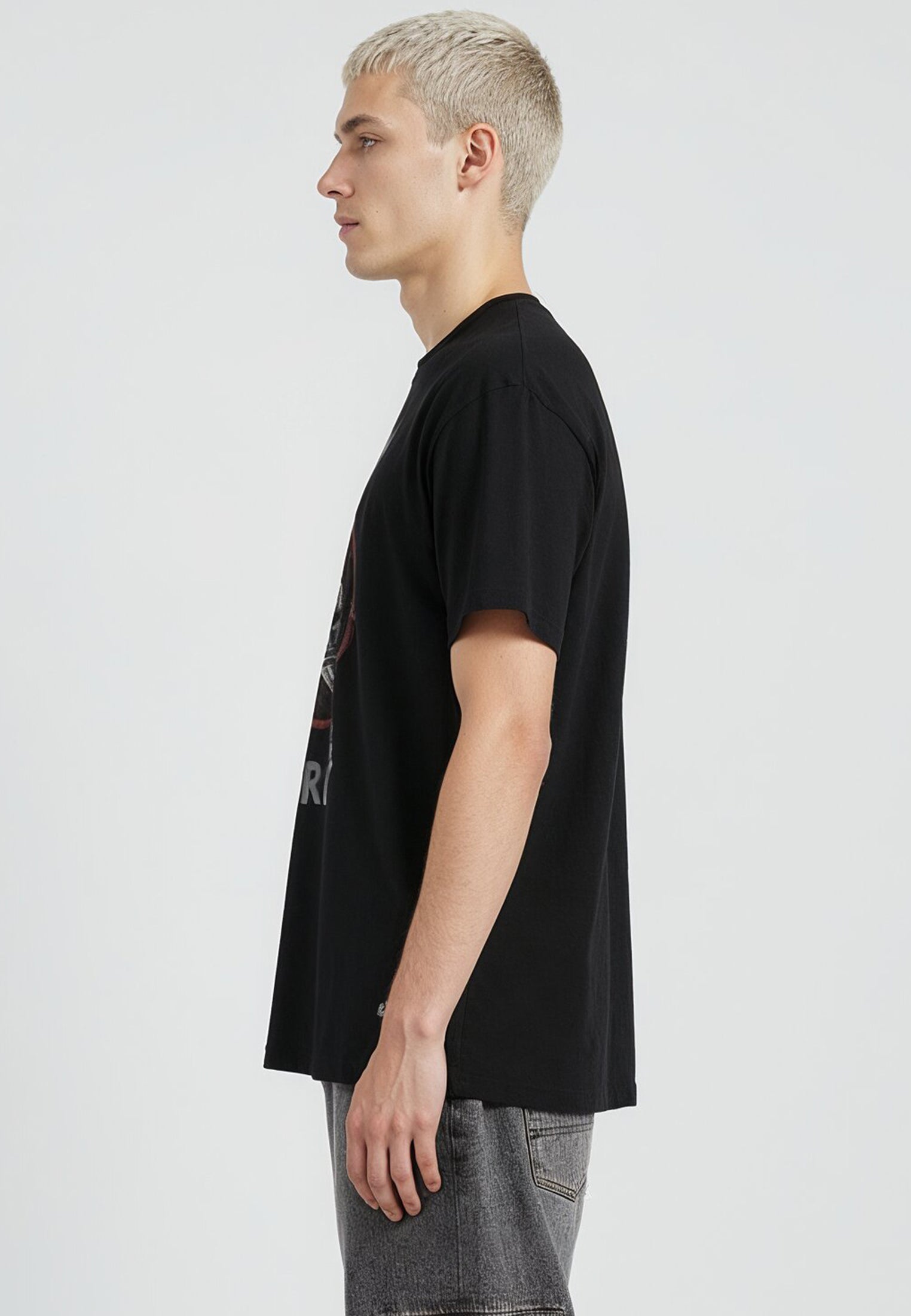 BORN TO RIDE T-SHIRT BLACK