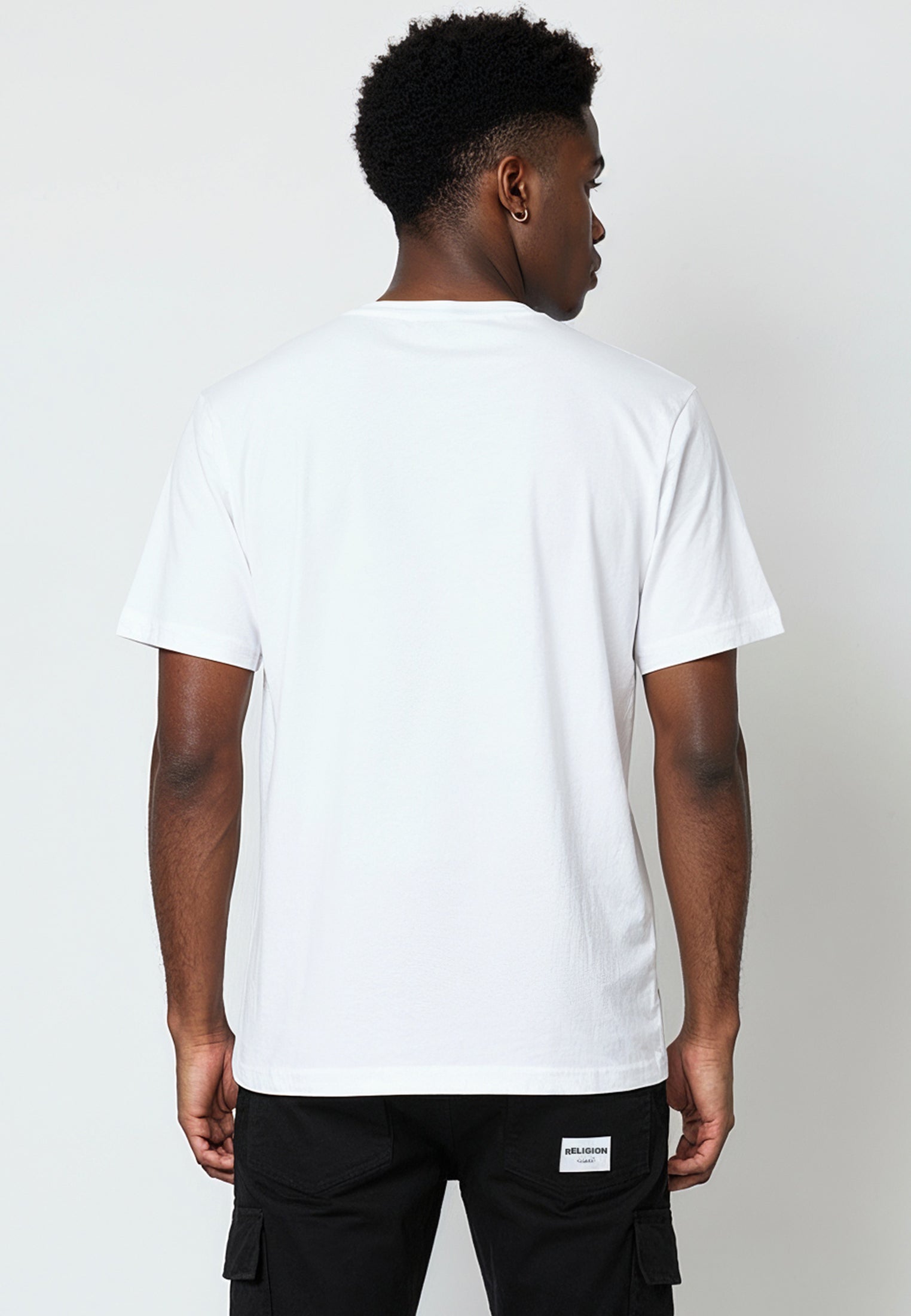 BORN TO RIDE T-SHIRT WHITE