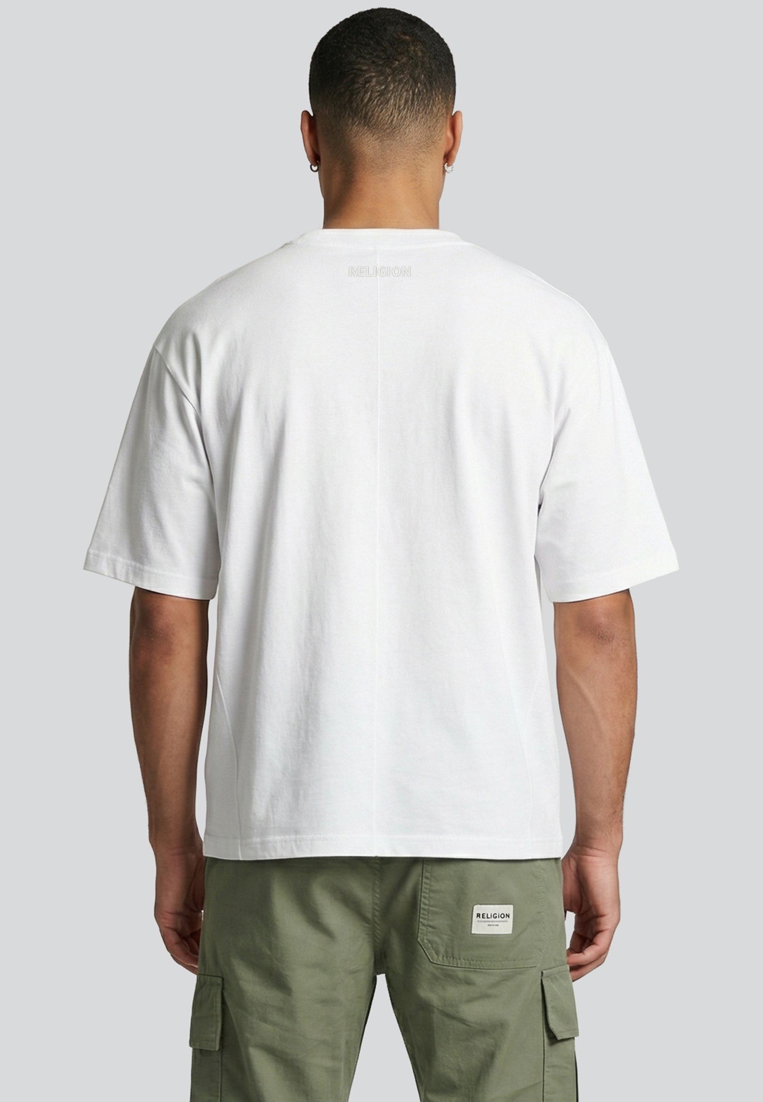 BOLT CROP T-SHIRT WHITE