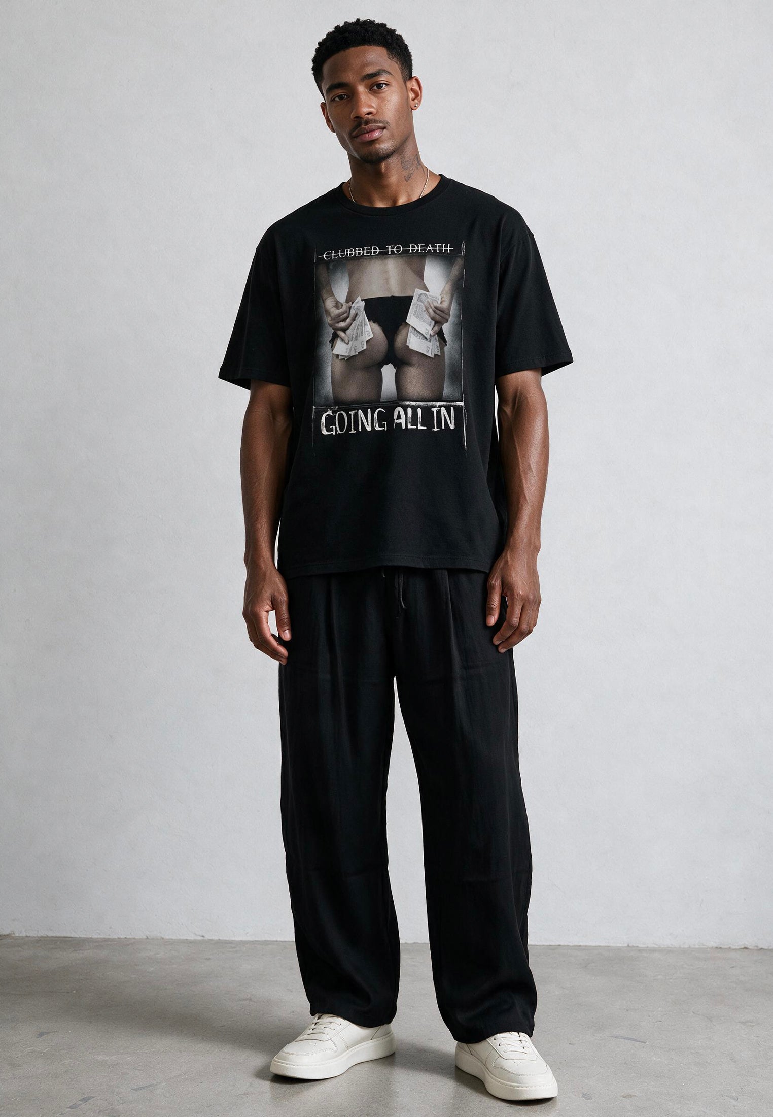 GOING ALL IN T-SHIRT BLACK