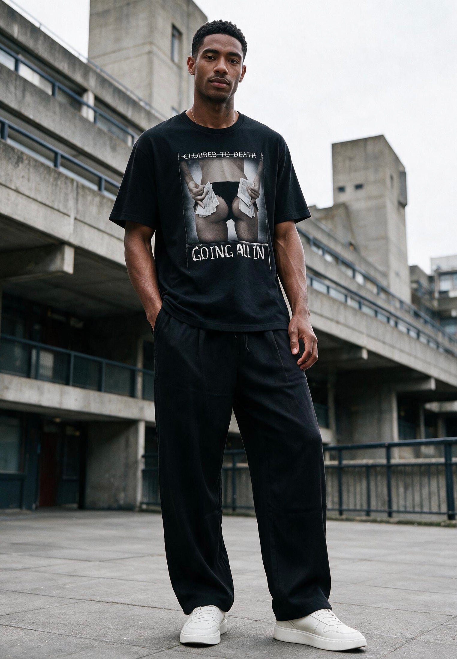 GOING ALL IN T-SHIRT BLACK