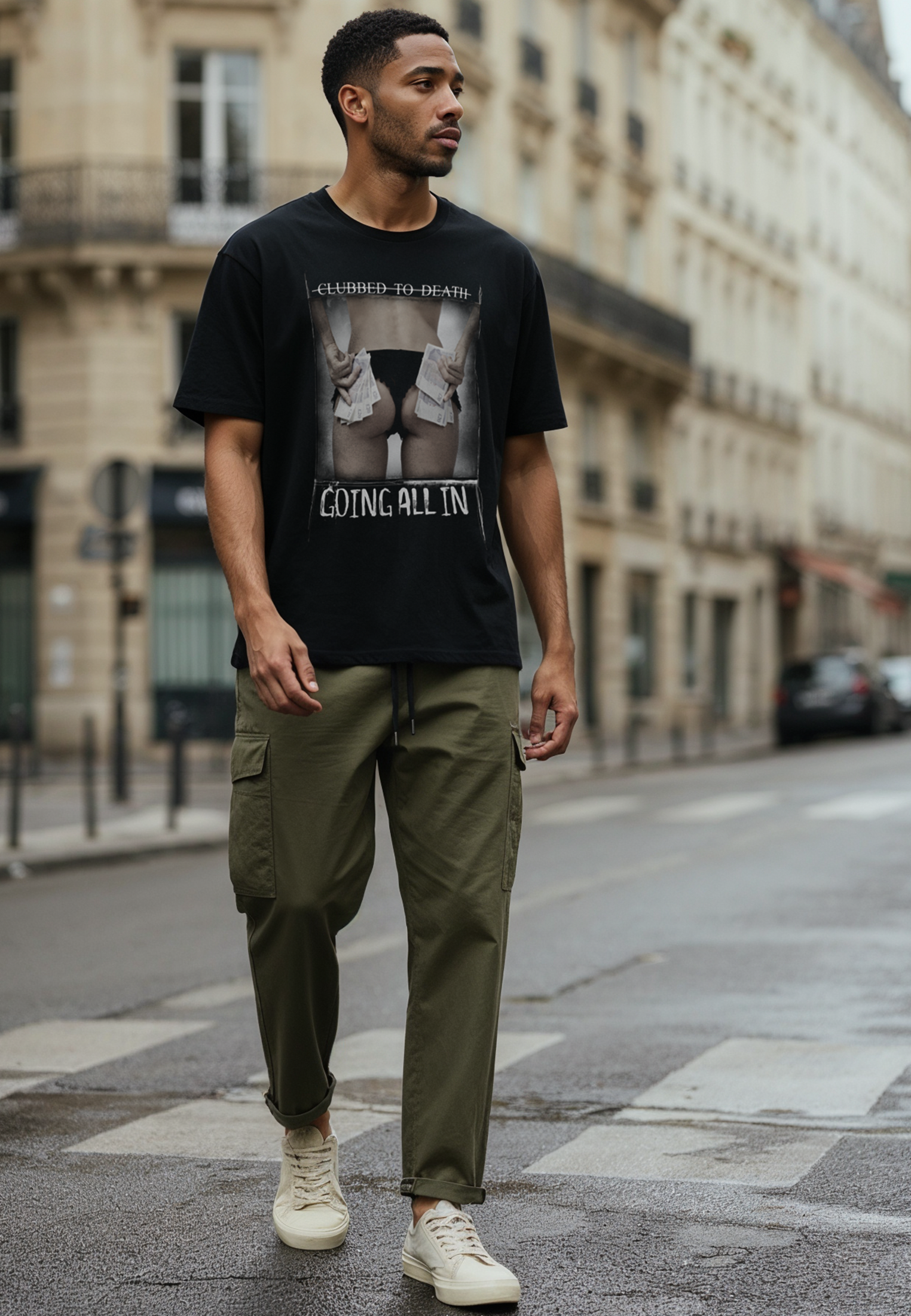 GOING ALL IN T-SHIRT BLACK