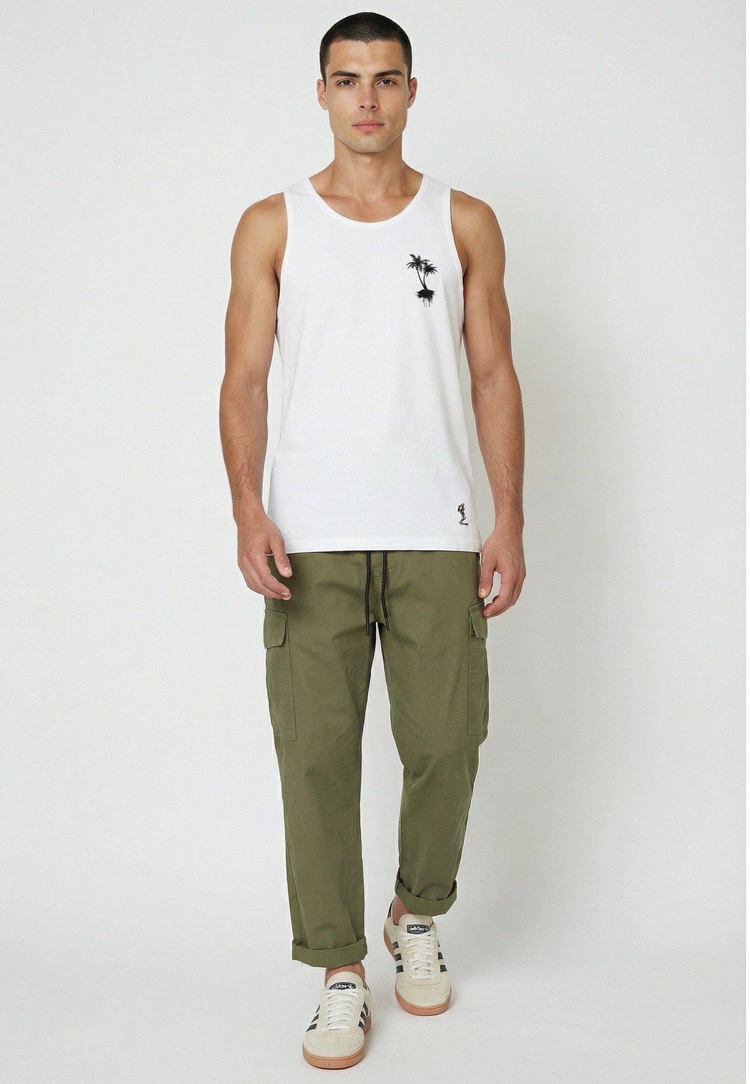 GOOD VIBES VEST WHITE