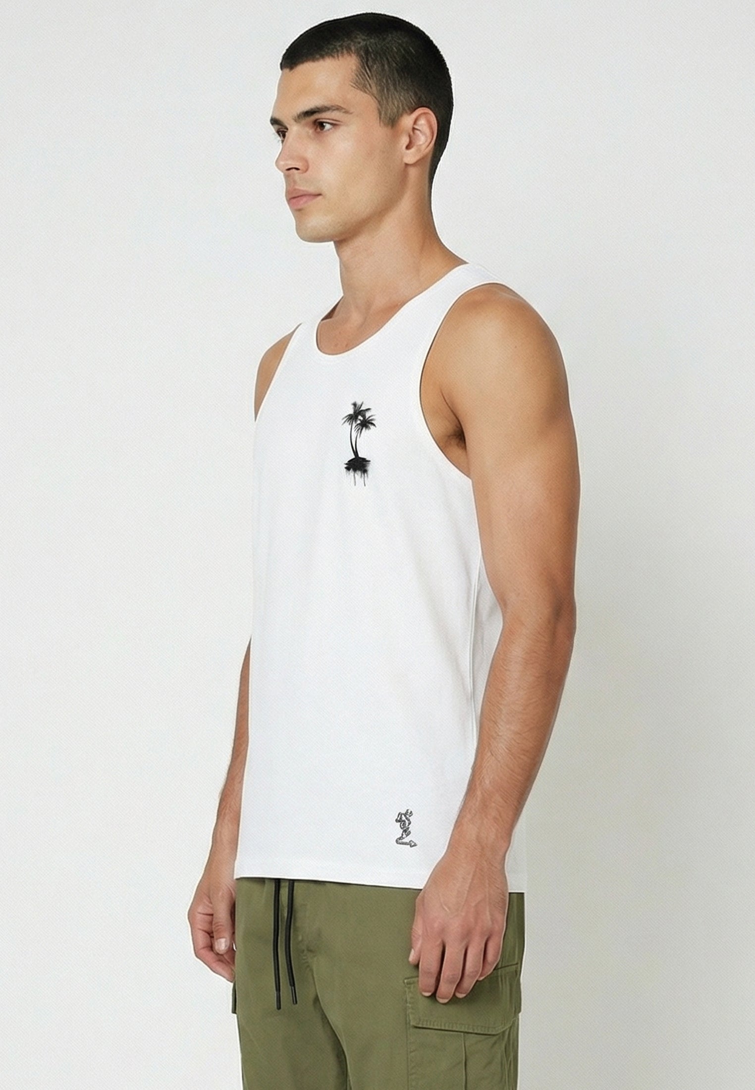 GOOD VIBES VEST WHITE