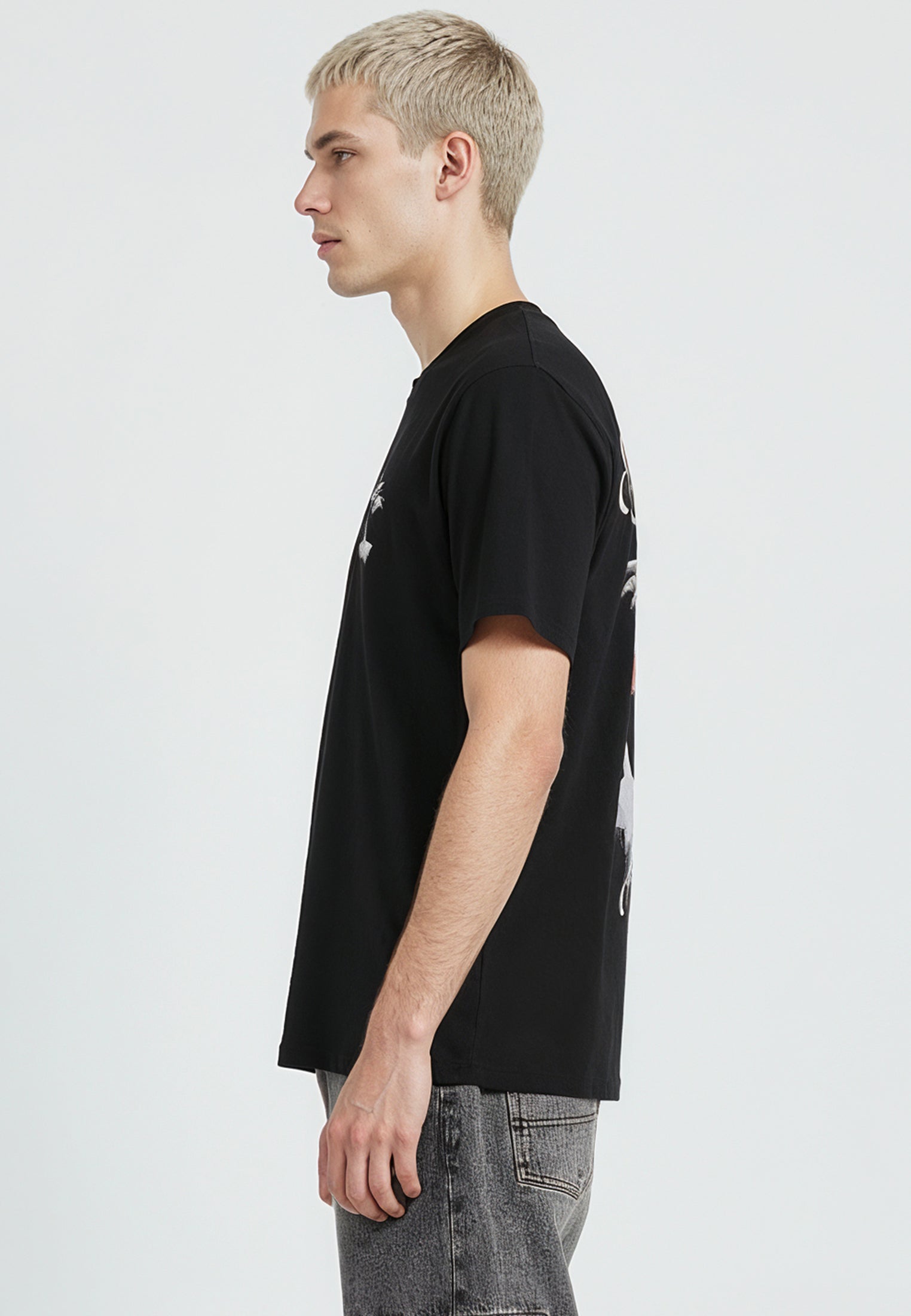 GOOD VIBES T-SHIRT BLACK