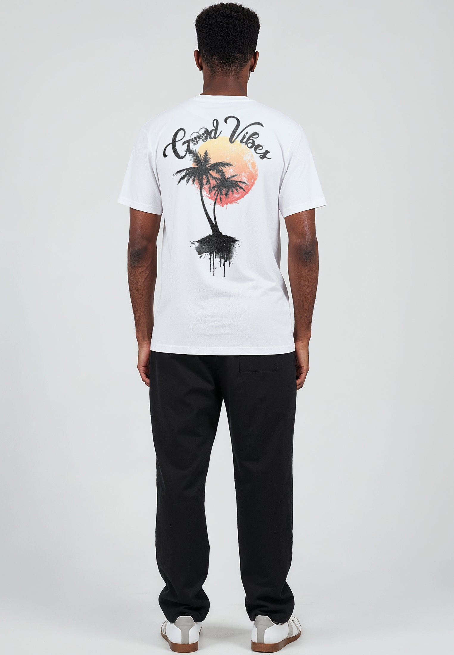 GOOD VIBES T-SHIRT WHITE