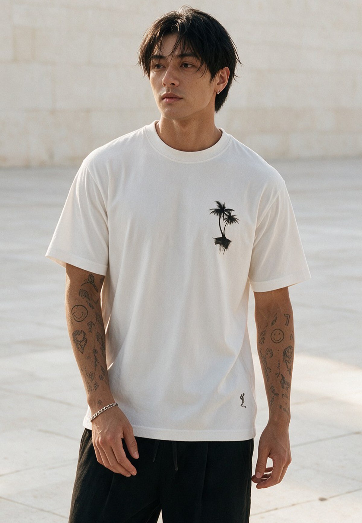 GOOD VIBES T-SHIRT WHITE