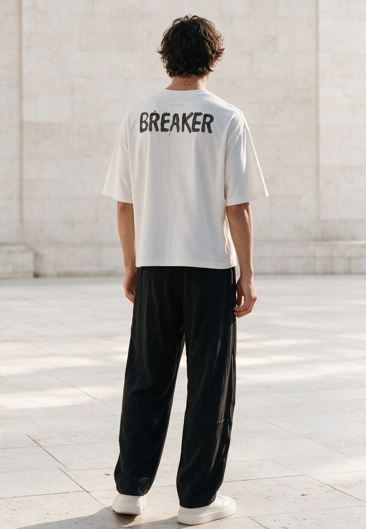 HEART BOXY T-SHIRT WHITE