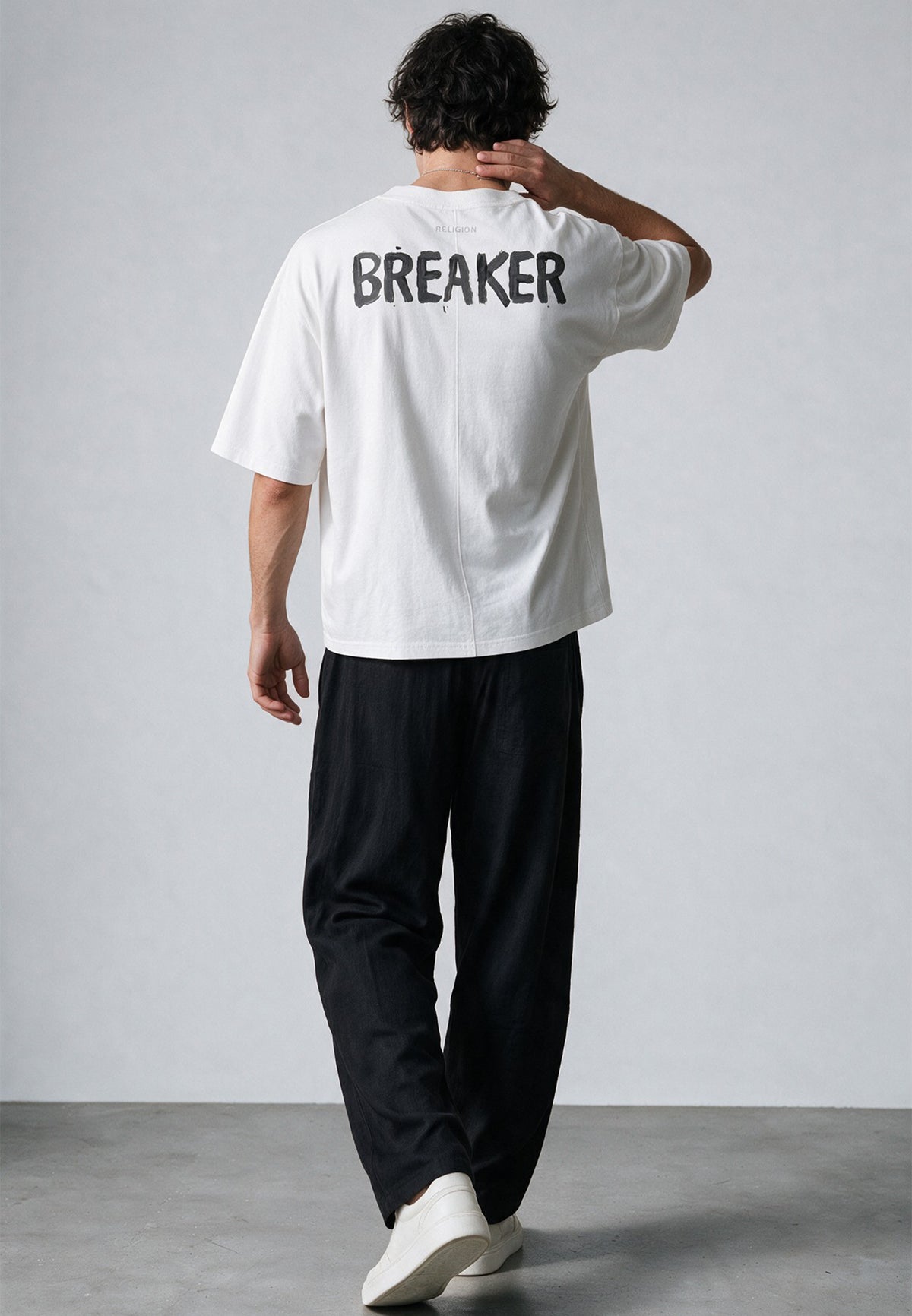 HEART BOXY T-SHIRT WHITE