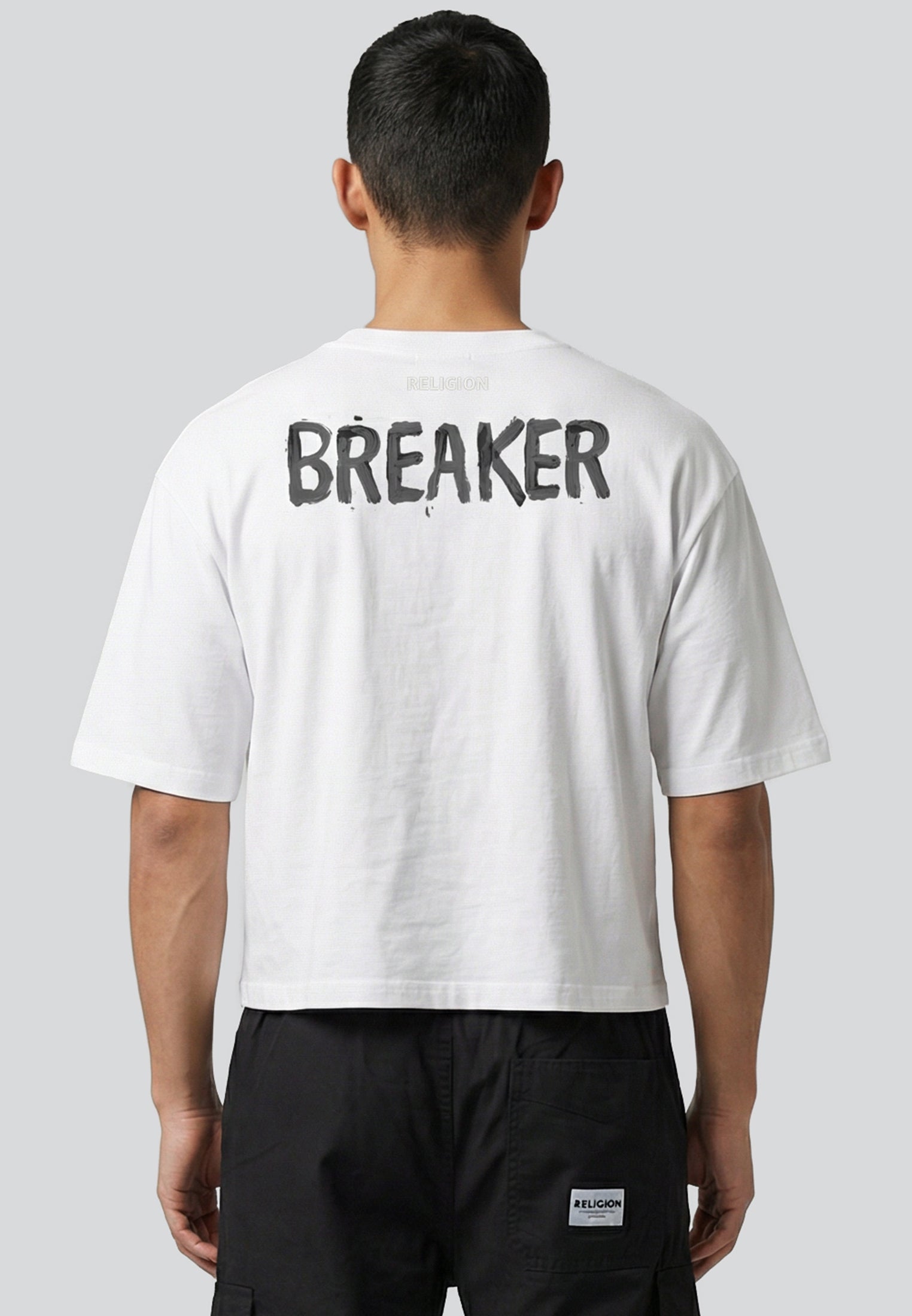 HEART CROP T-SHIRT WHITE