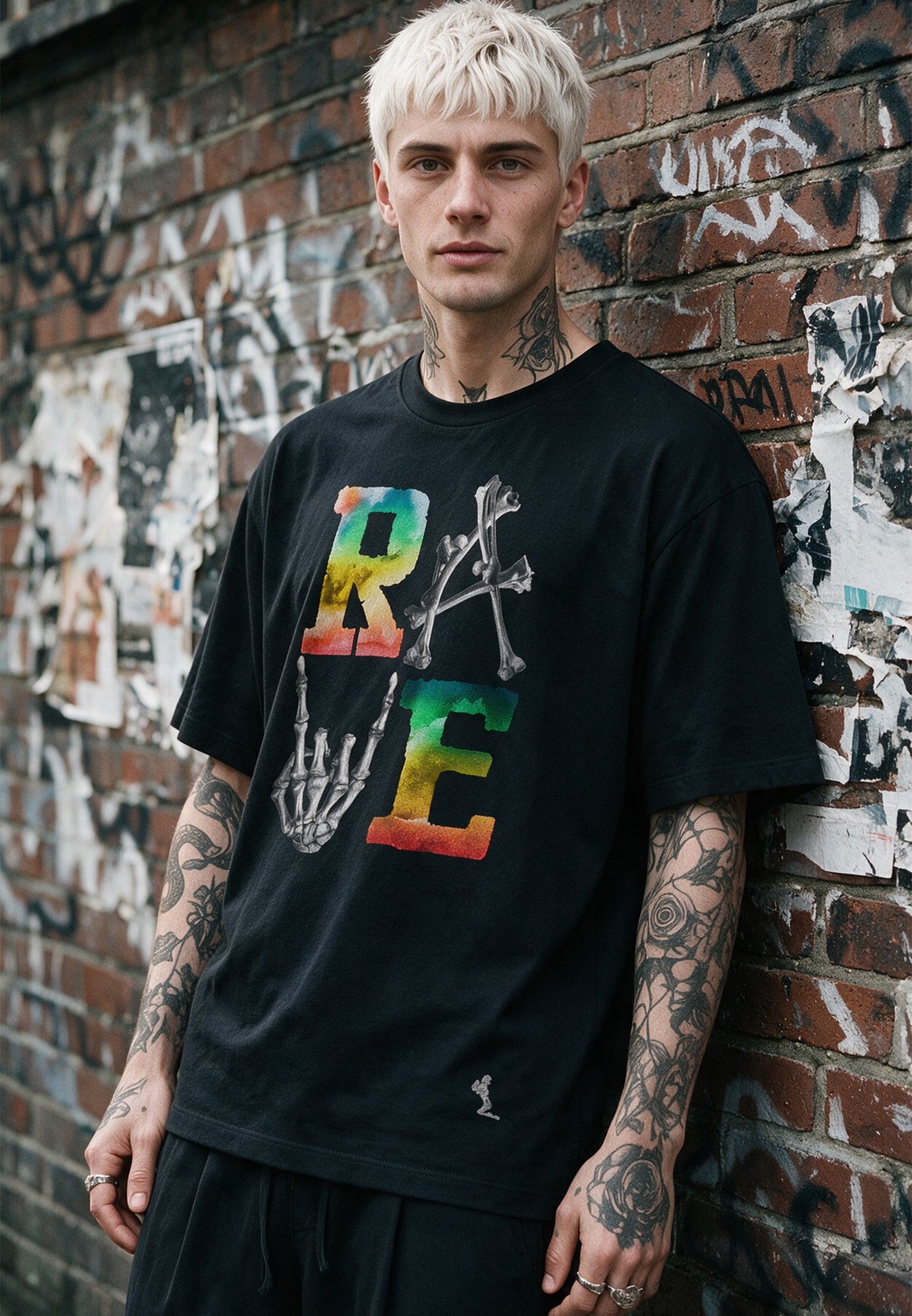 RAVE T-SHIRT BLACK