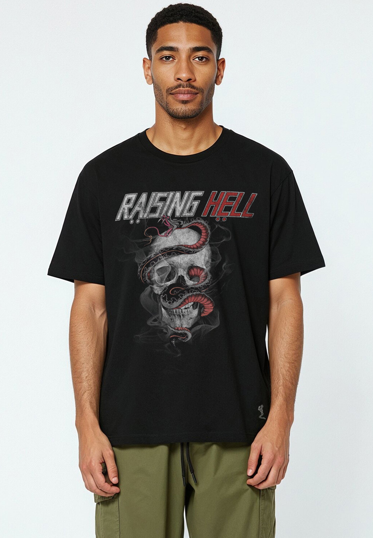 RAISING HELL T-SHIRT BLACK