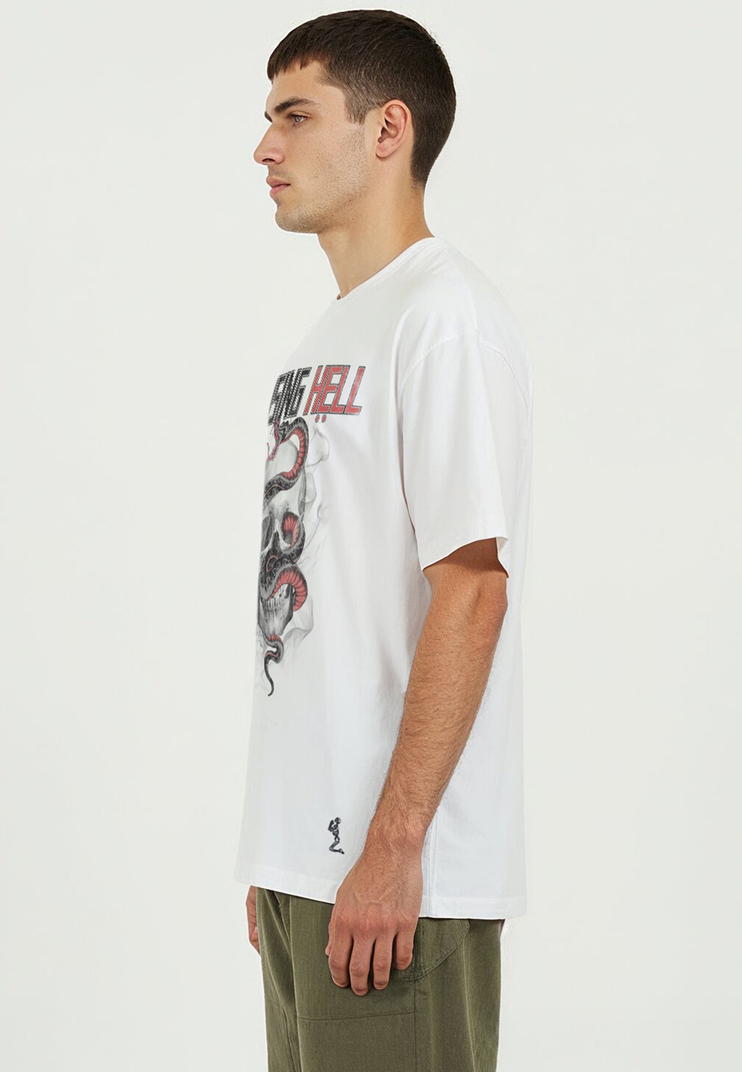 RAISING HELL T-SHIRT WHITE