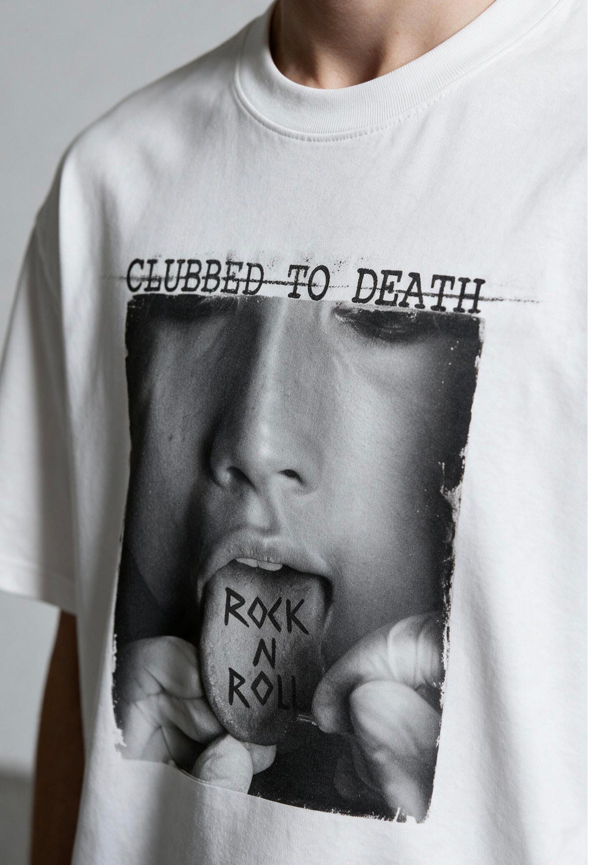 ROCK N ROLL T-SHIRT WHITE
