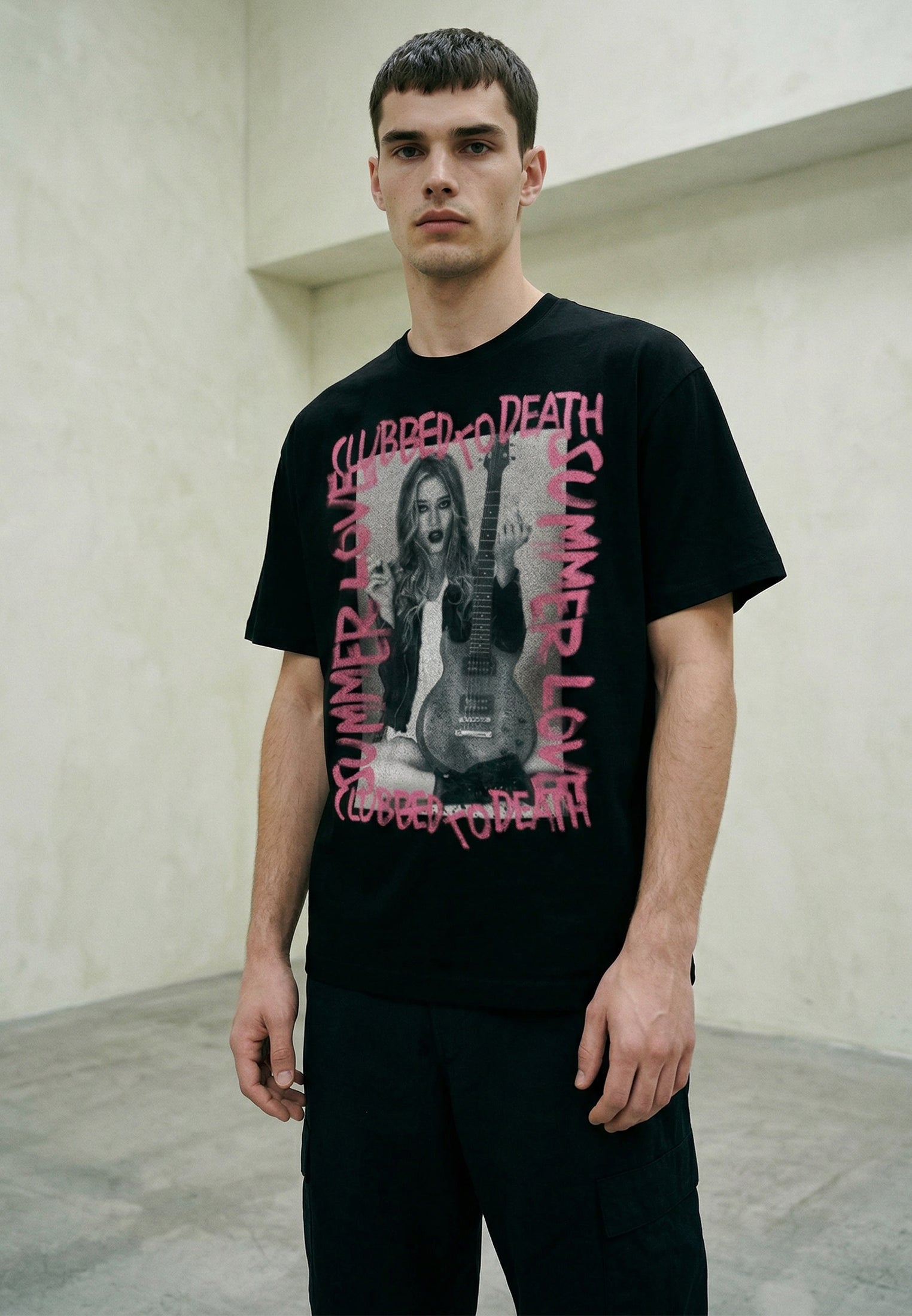 SUMMER LOVE T-SHIRT BLACK