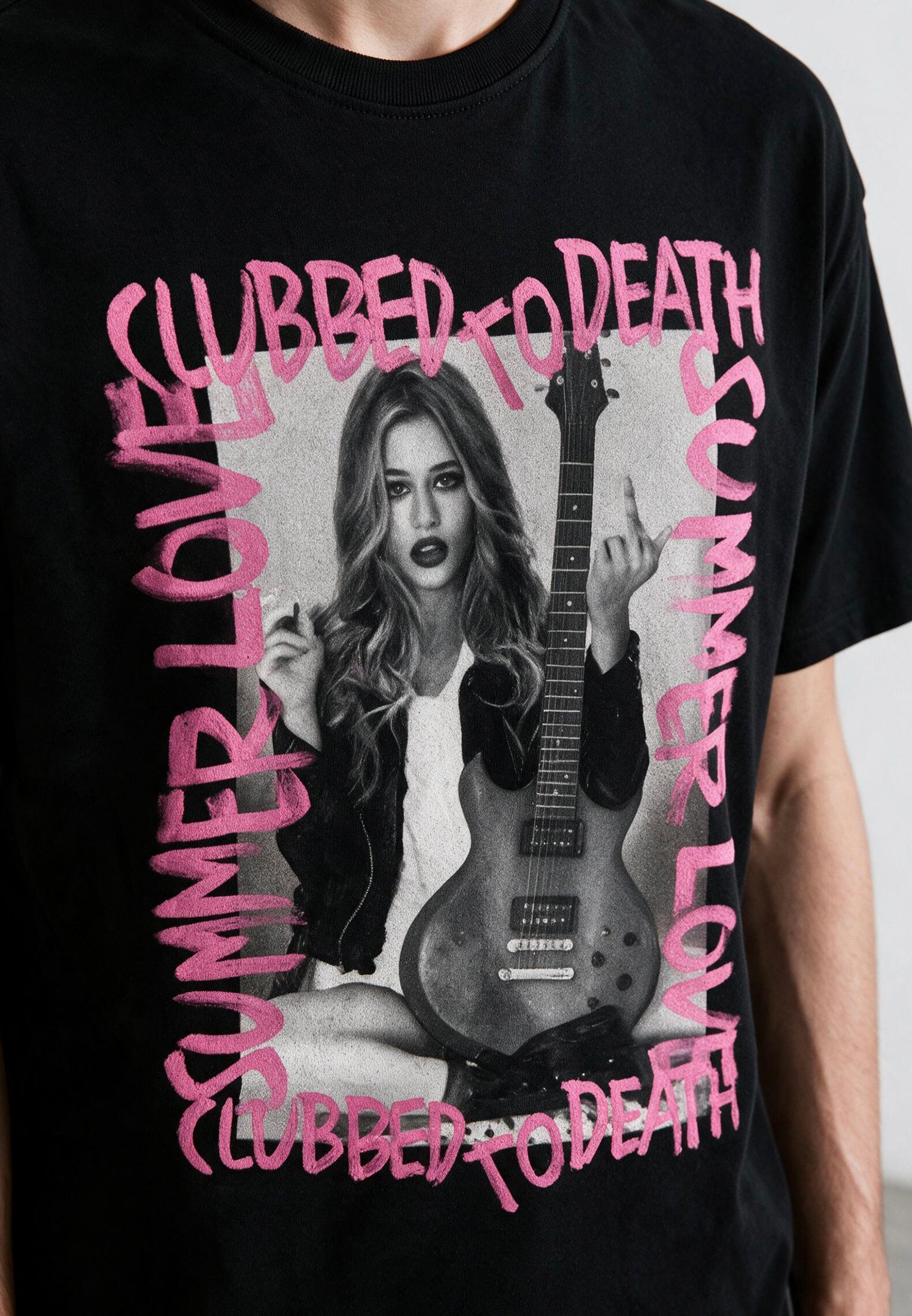 SUMMER LOVE T-SHIRT BLACK