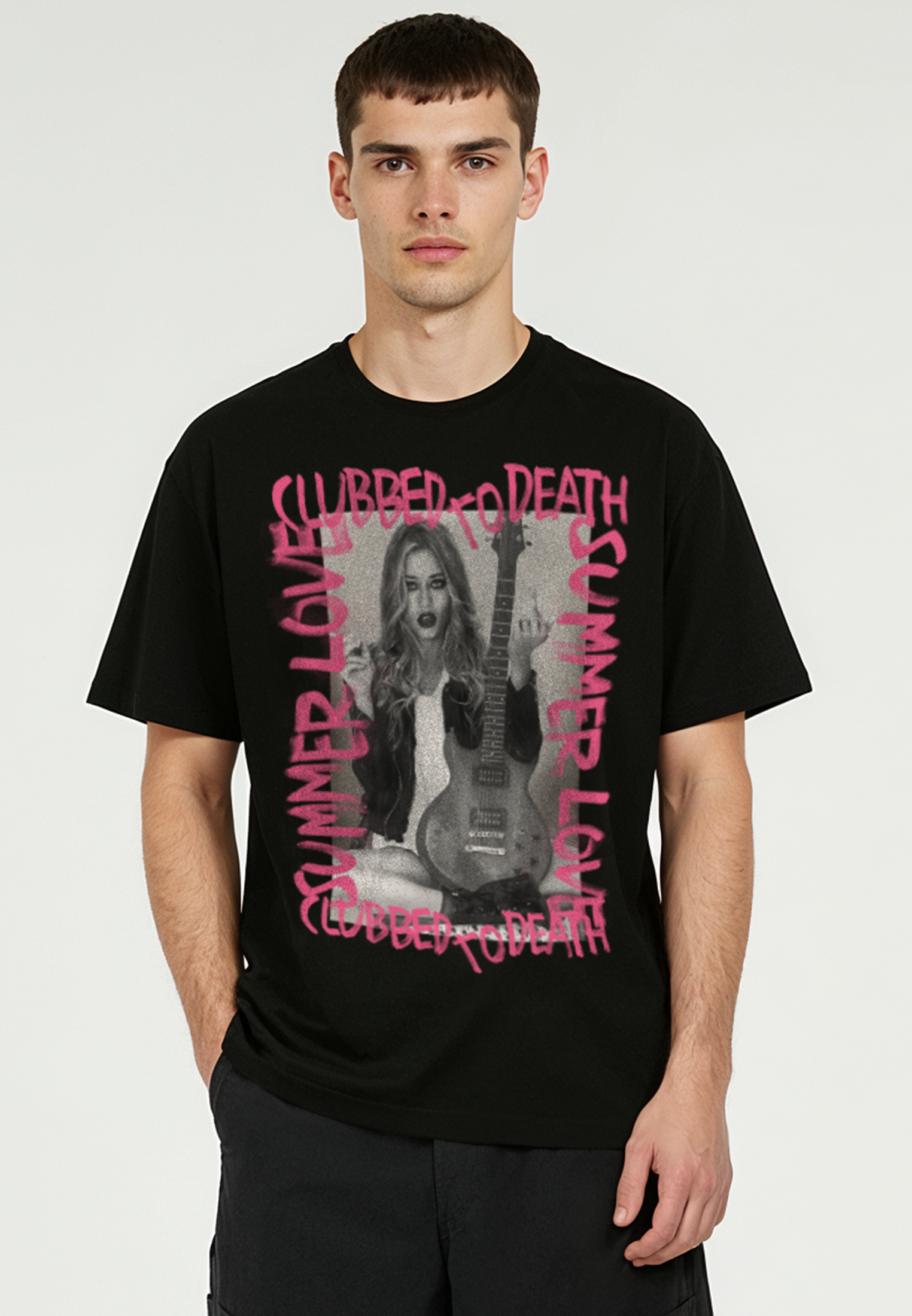 SUMMER LOVE T-SHIRT BLACK