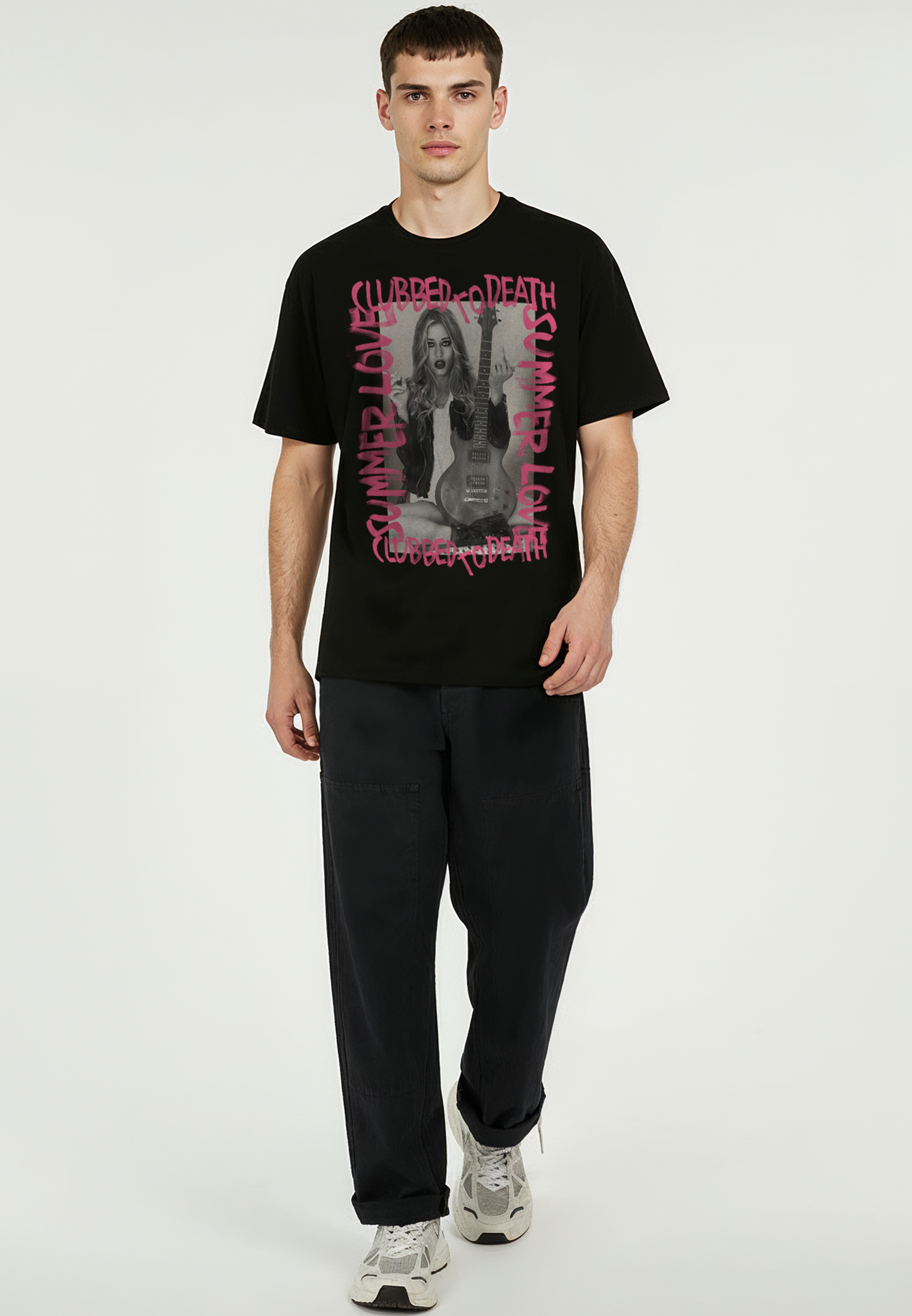 SUMMER LOVE T-SHIRT BLACK