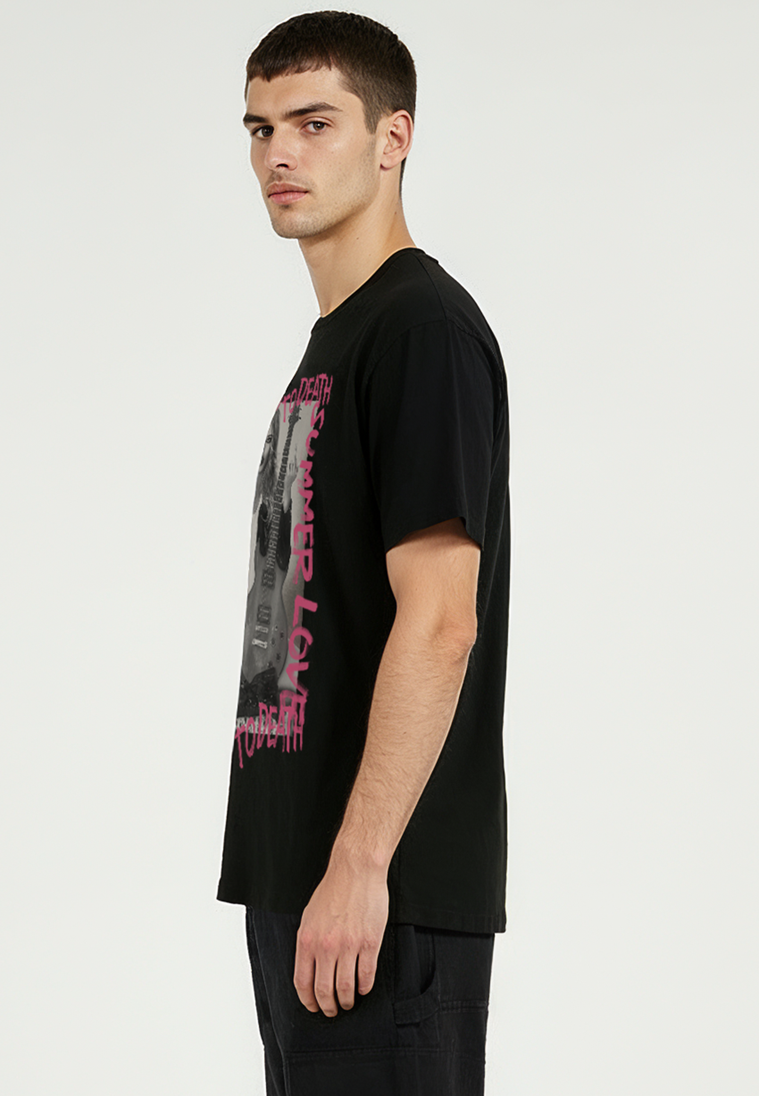 SUMMER LOVE T-SHIRT BLACK