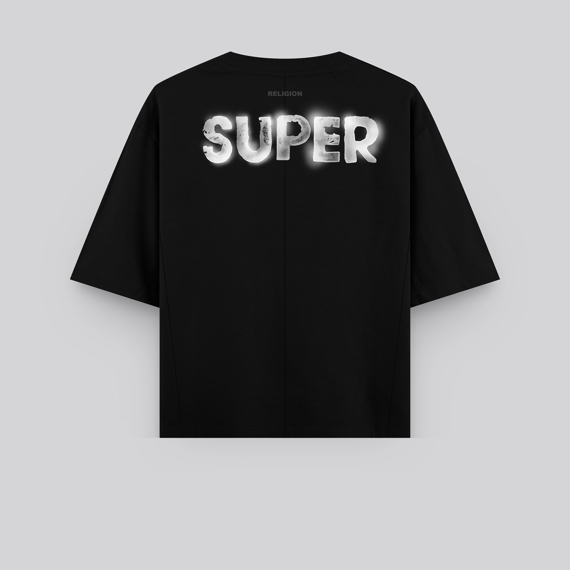 STAR CROP T-SHIRT BLACK
