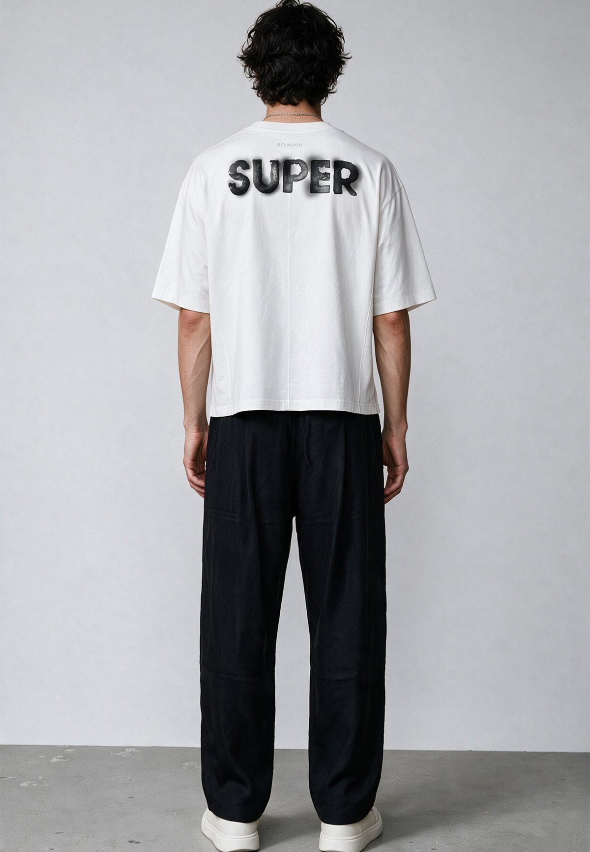 STAR BOXY T-SHIRT WHITE
