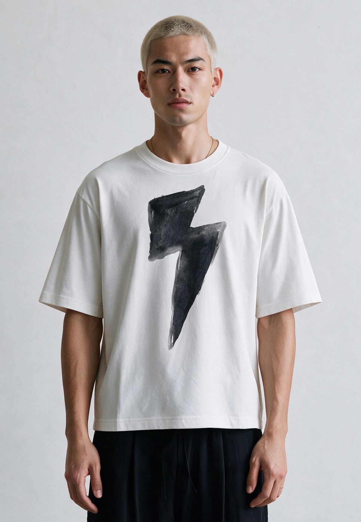 BOLT BOXY T-SHIRT WHITE