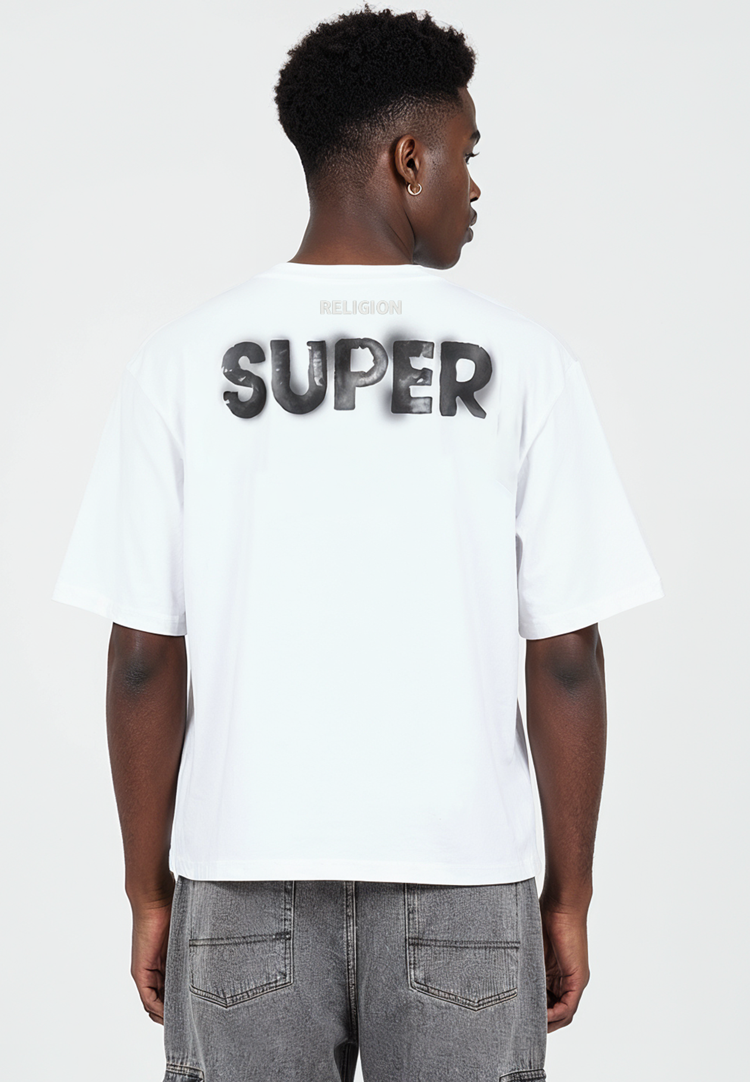 STAR CROP T-SHIRT WHITE