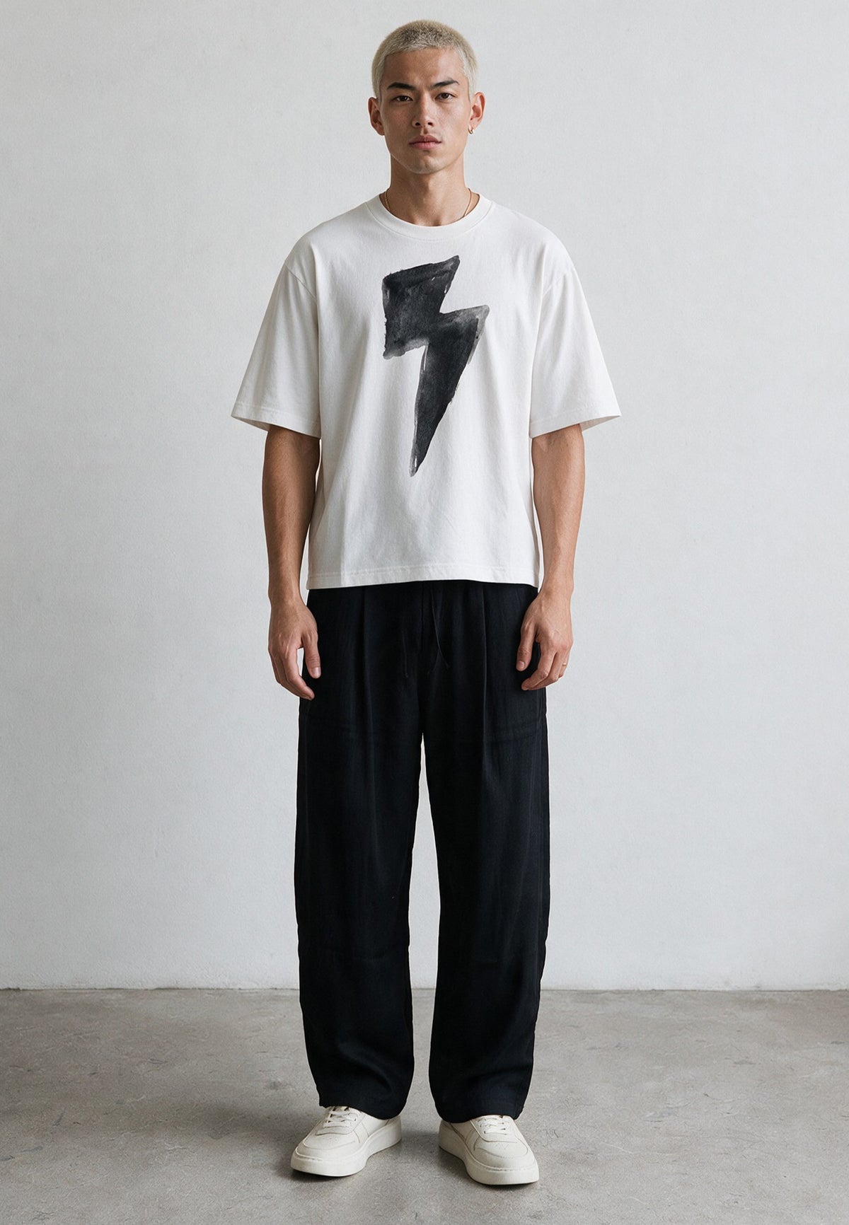 BOLT BOXY T-SHIRT WHITE