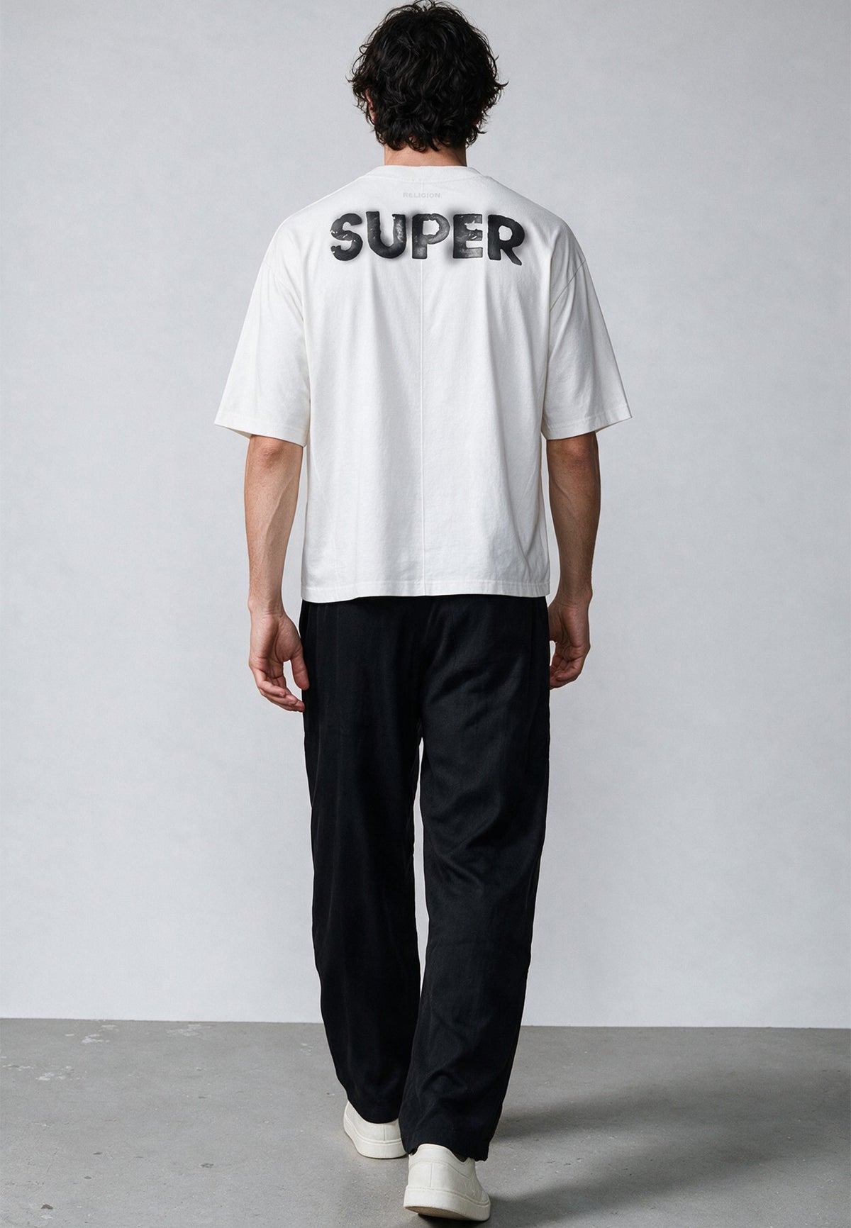 STAR BOXY T-SHIRT WHITE
