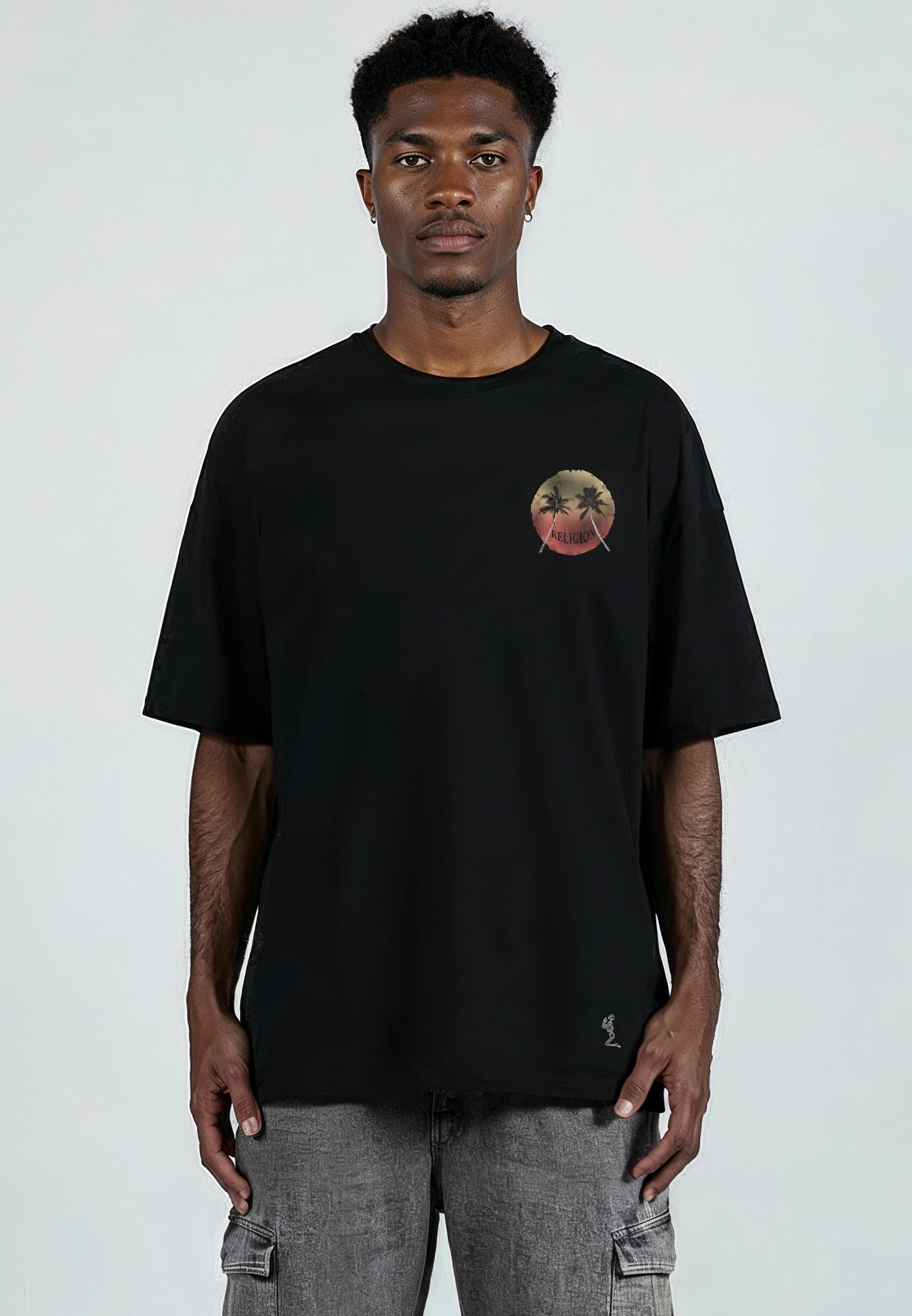 SUNSET T-SHIRT BLACK