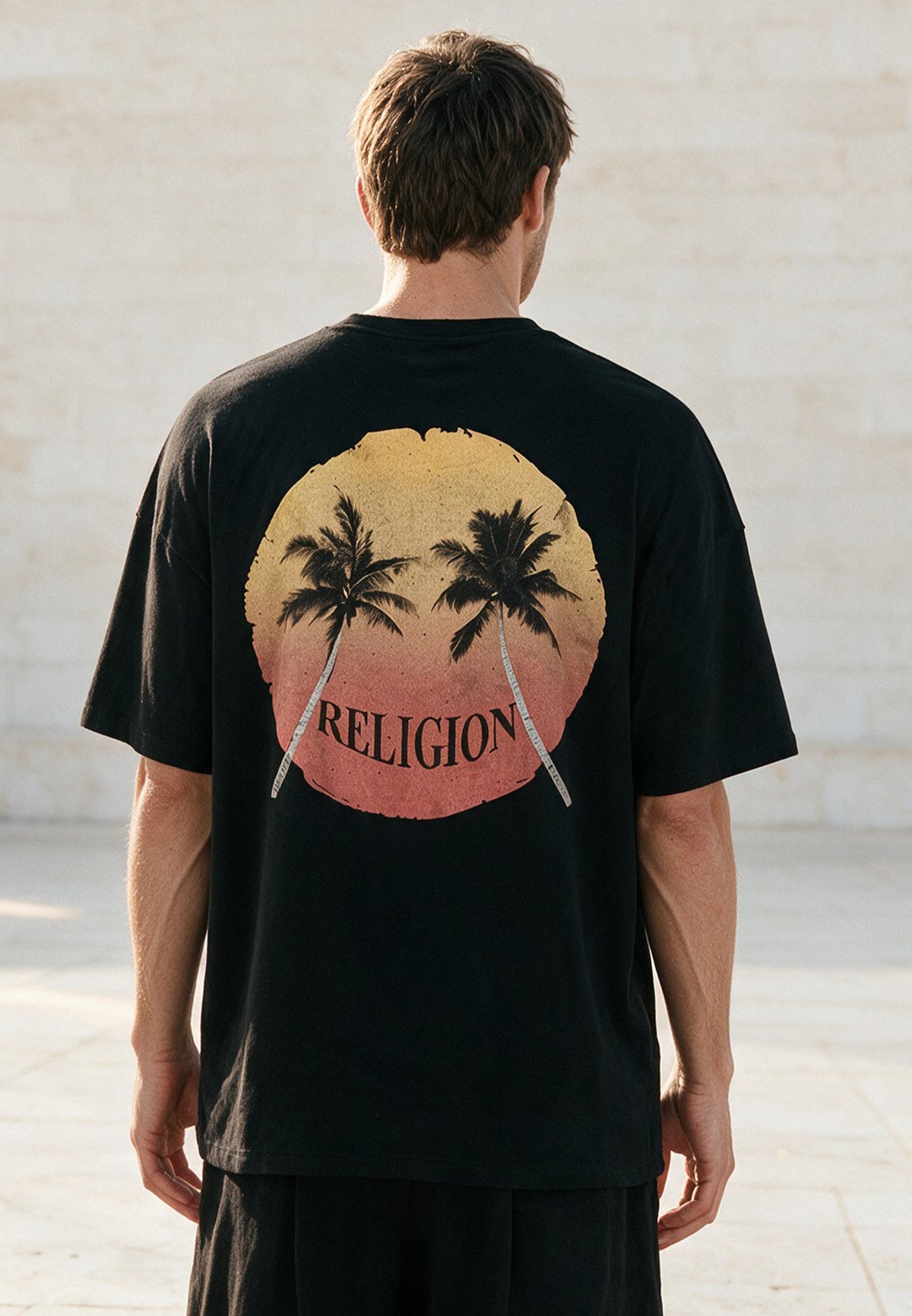 SUNSET T-SHIRT BLACK