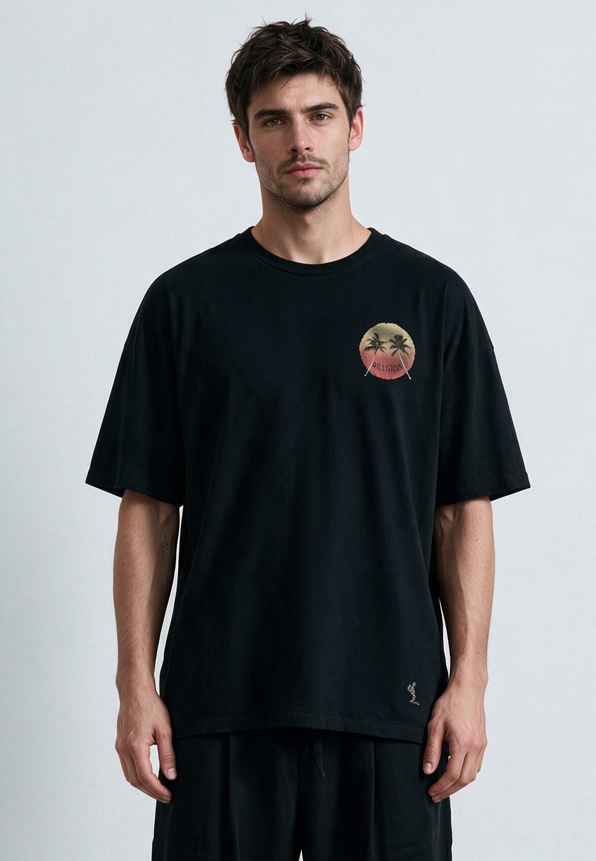 SUNSET T-SHIRT BLACK