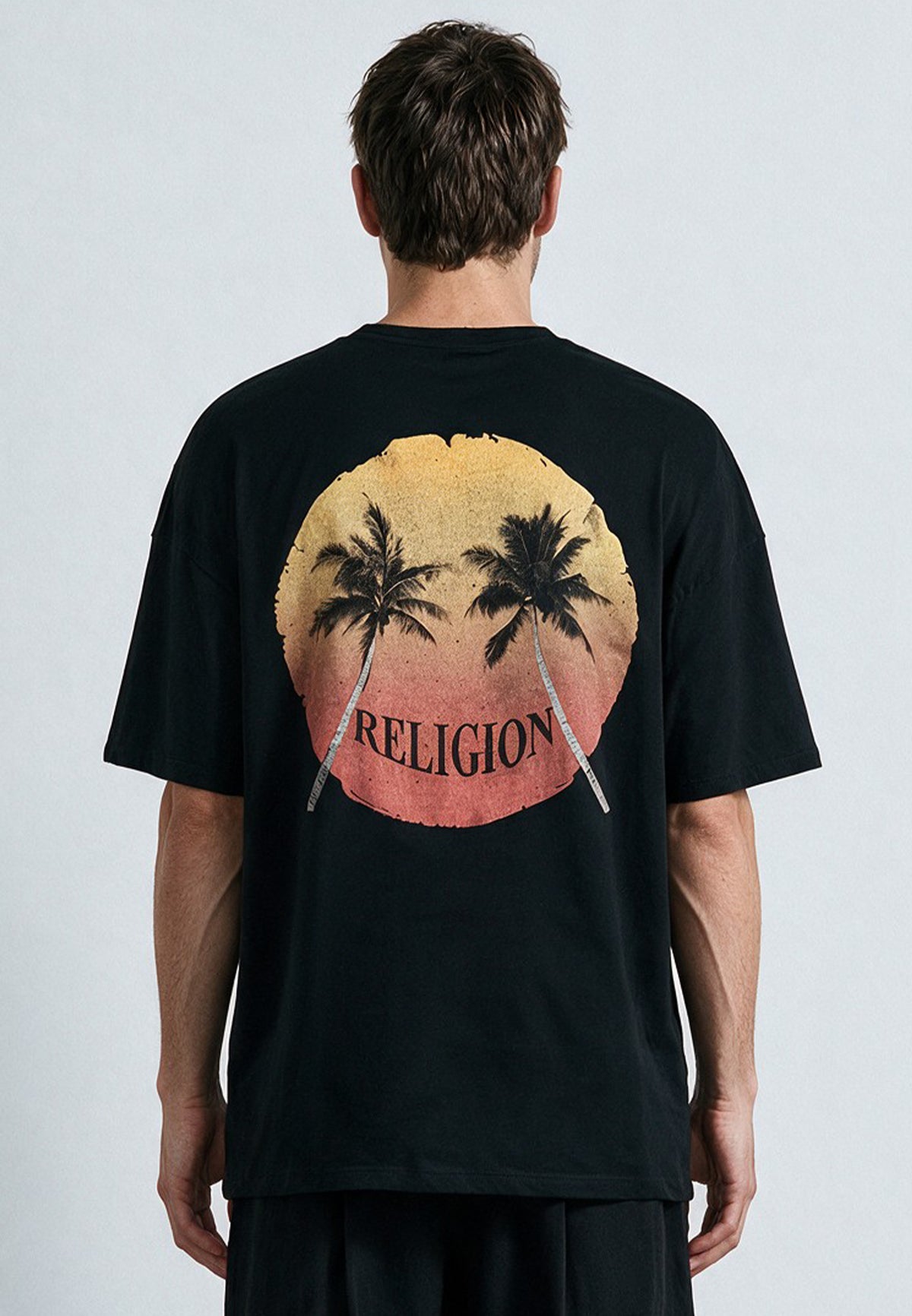 SUNSET T-SHIRT BLACK