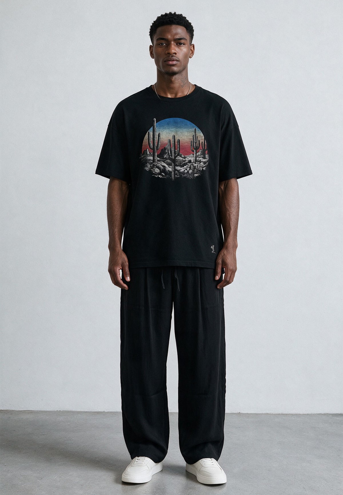 WISH YOU WERE TEQUILA T-SHIRT BLACK