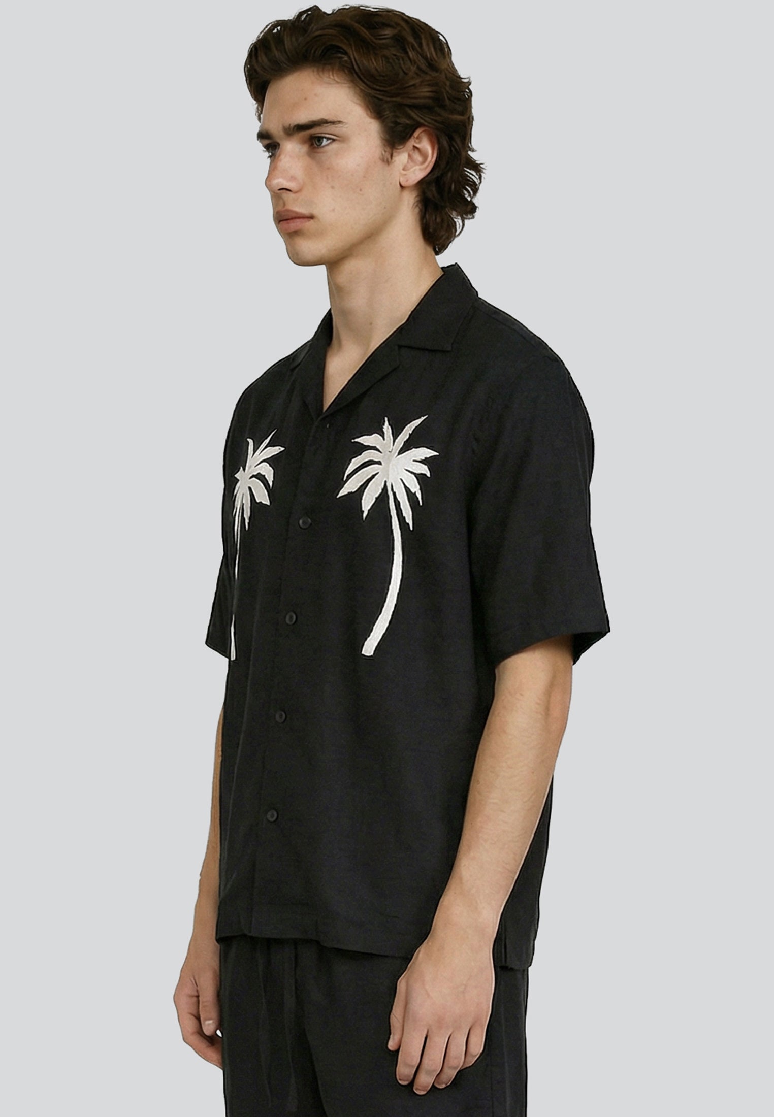 PALM SHIRT BLACK