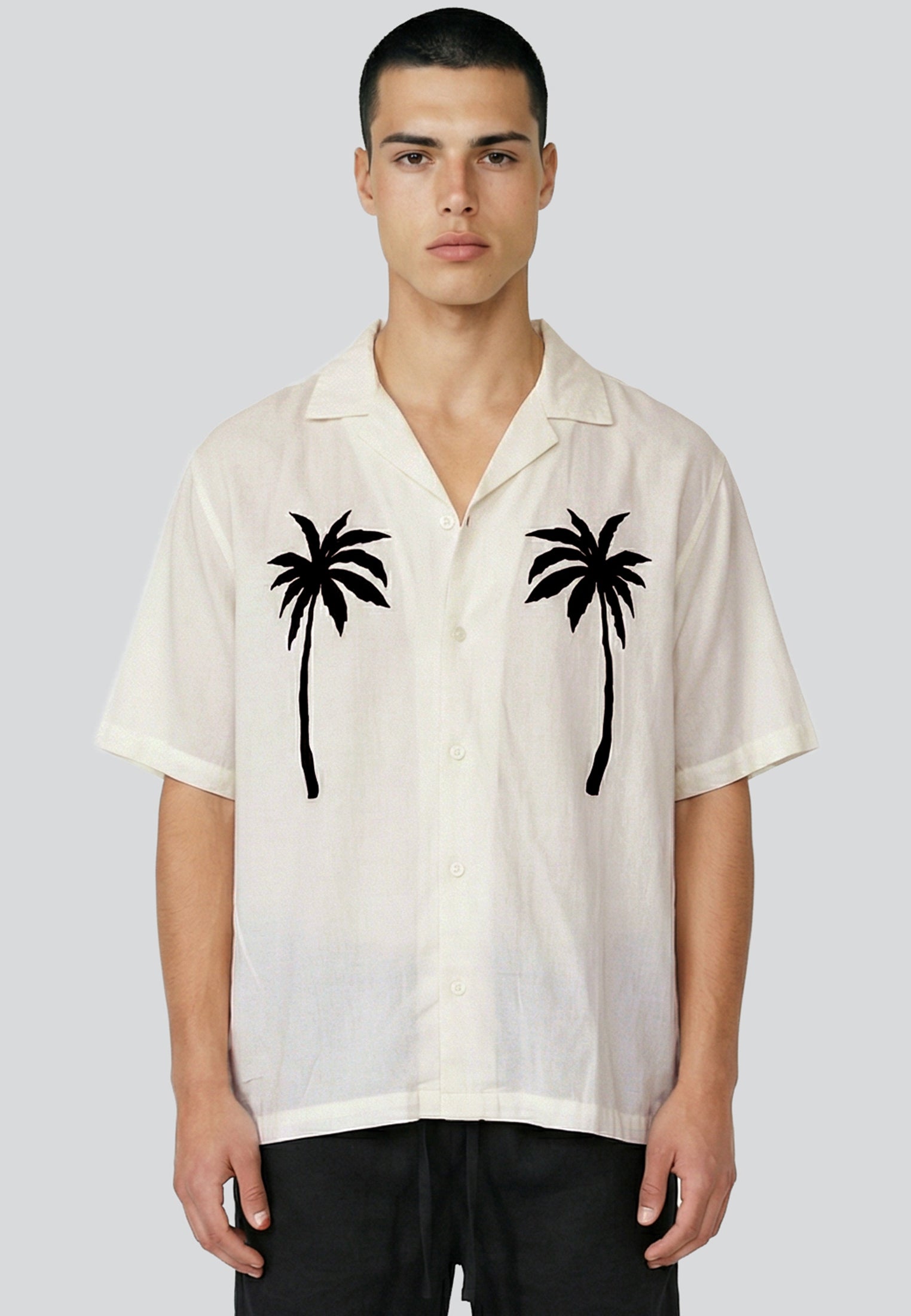 PALM SHIRT OFF WHITE