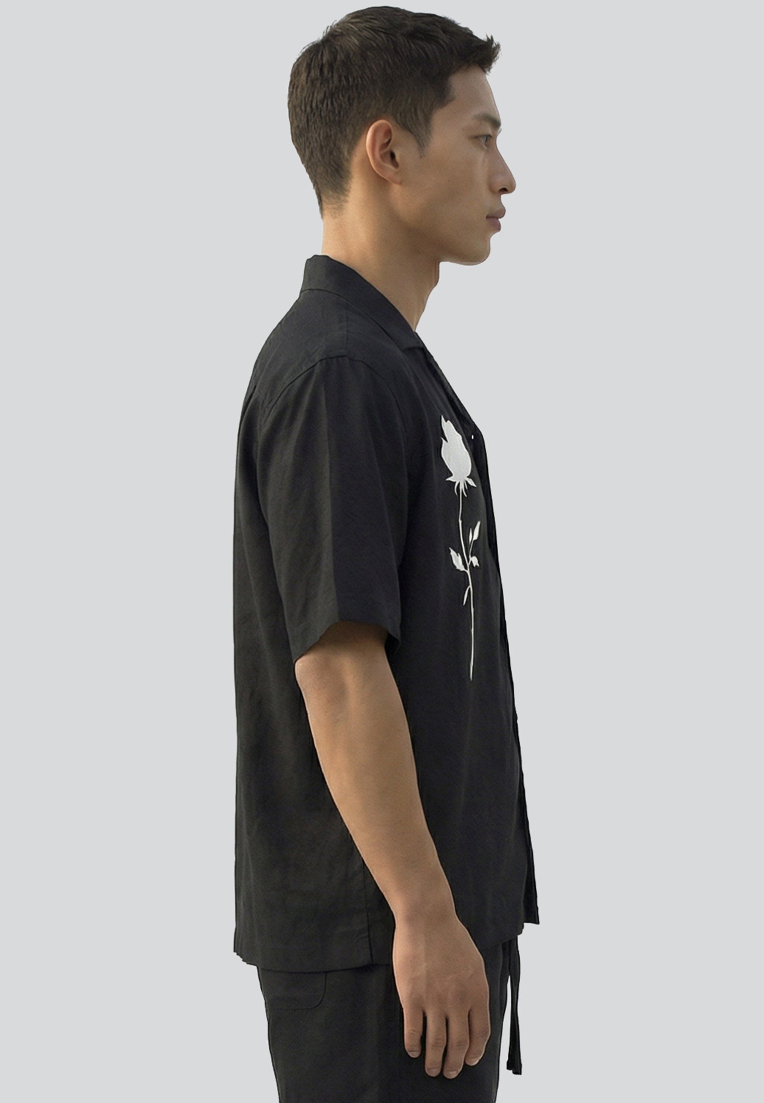 ROSES SHIRT BLACK