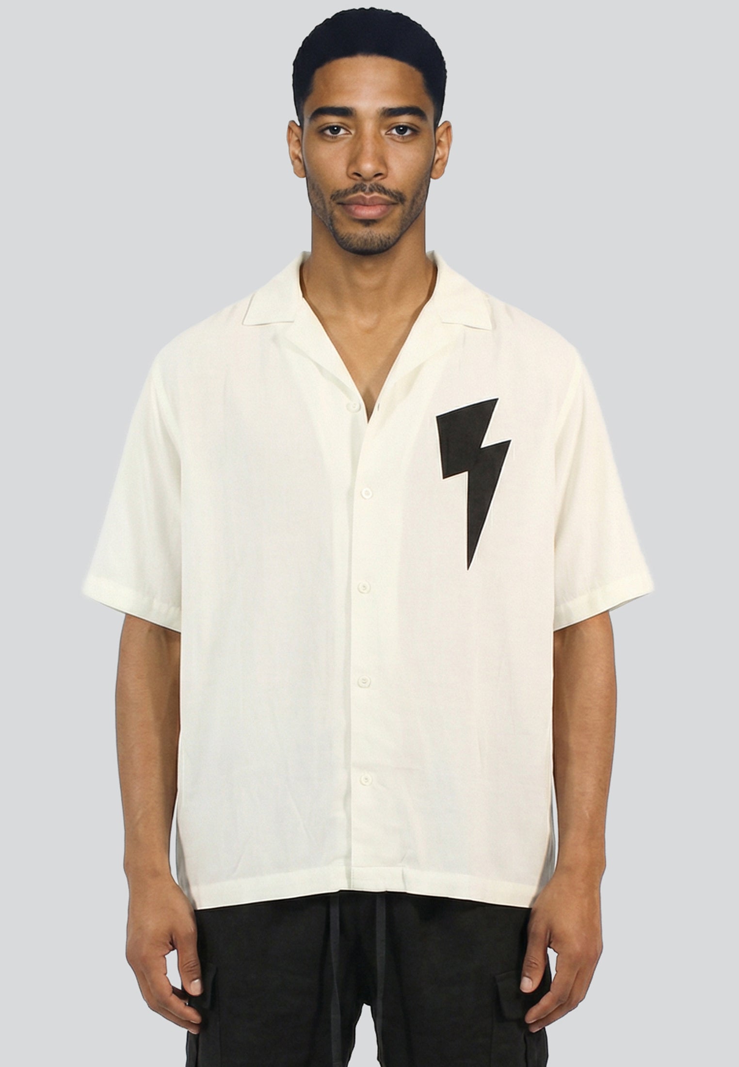TORN SHIRT OFF WHITE