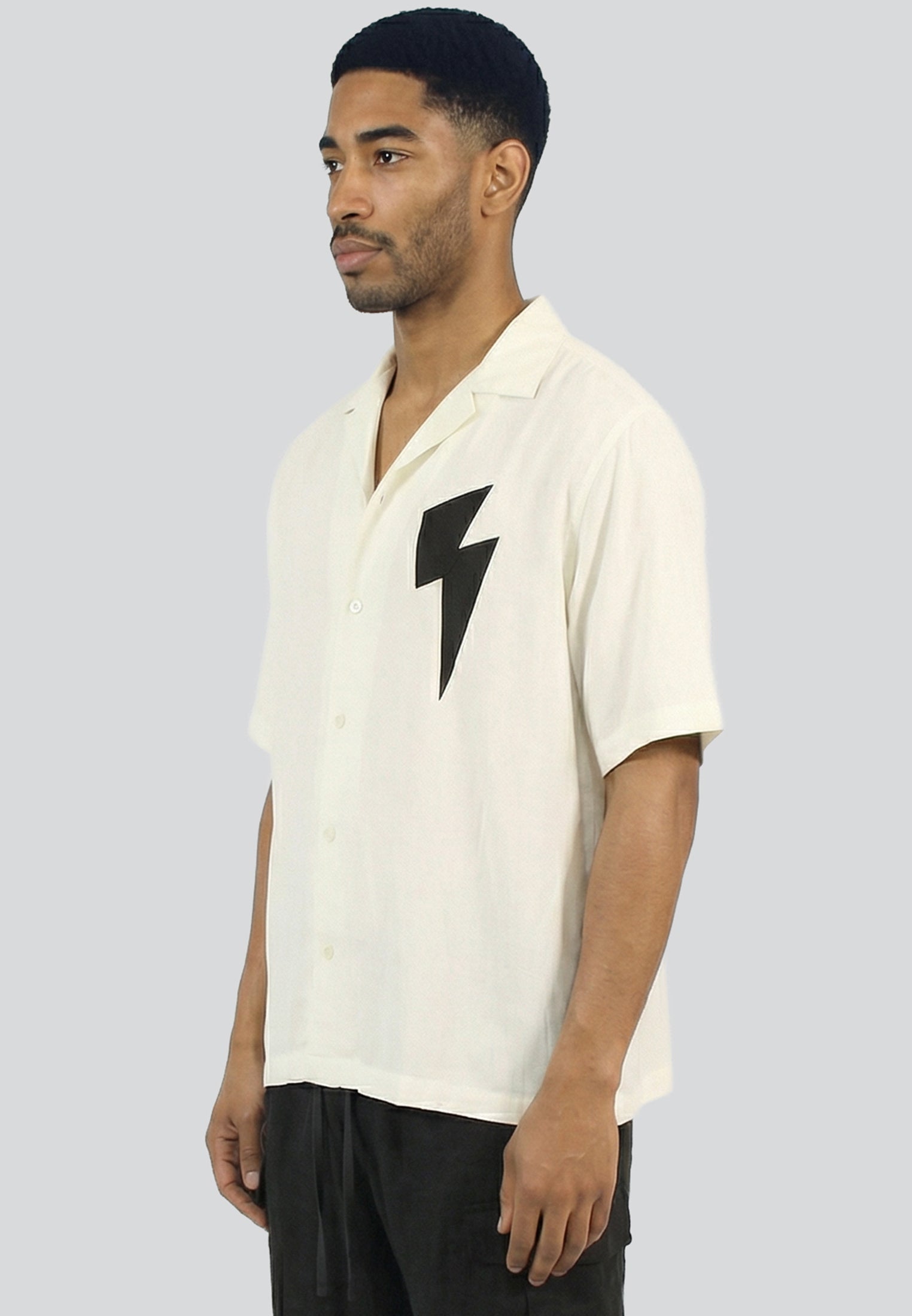TORN SHIRT OFF WHITE