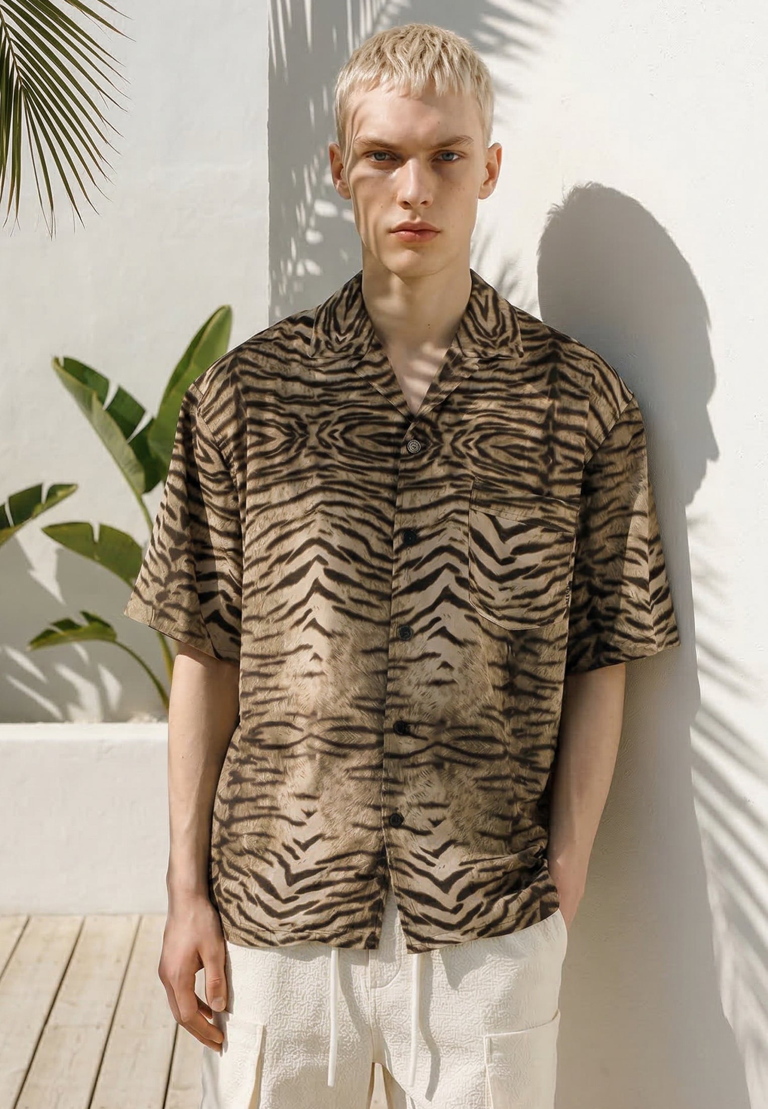 WILD SHIRT JET BLACK & WHITE