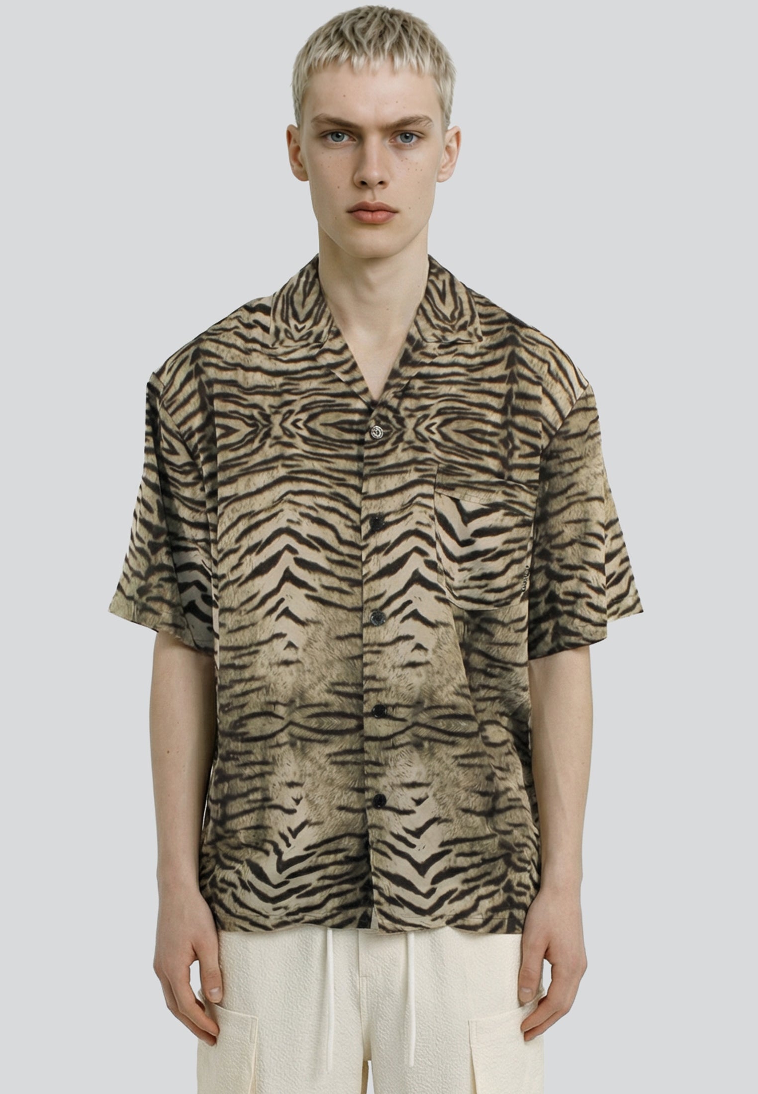 WILD SHIRT JET BLACK & WHITE