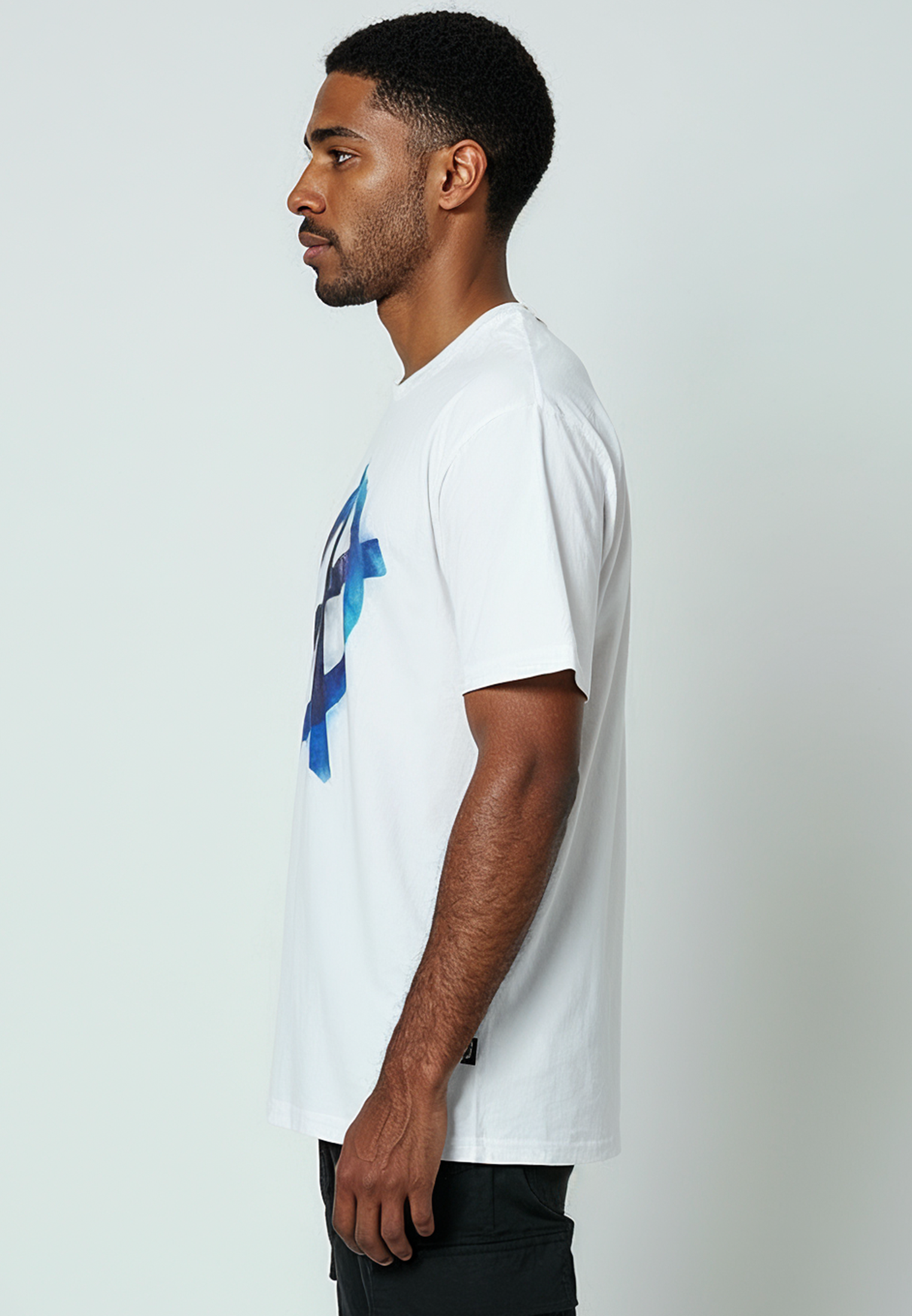 BLURRED ANARCHY T-SHIRT WHITE