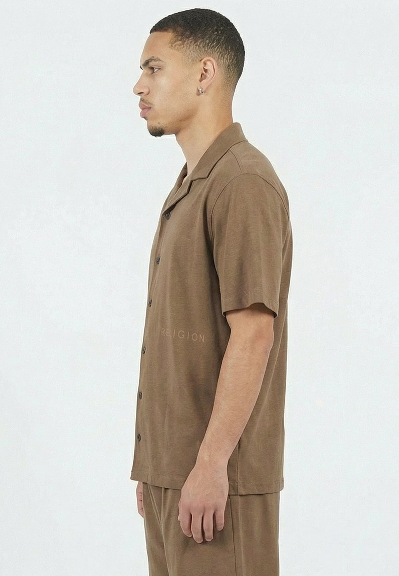 SLUB SHIRT TAN