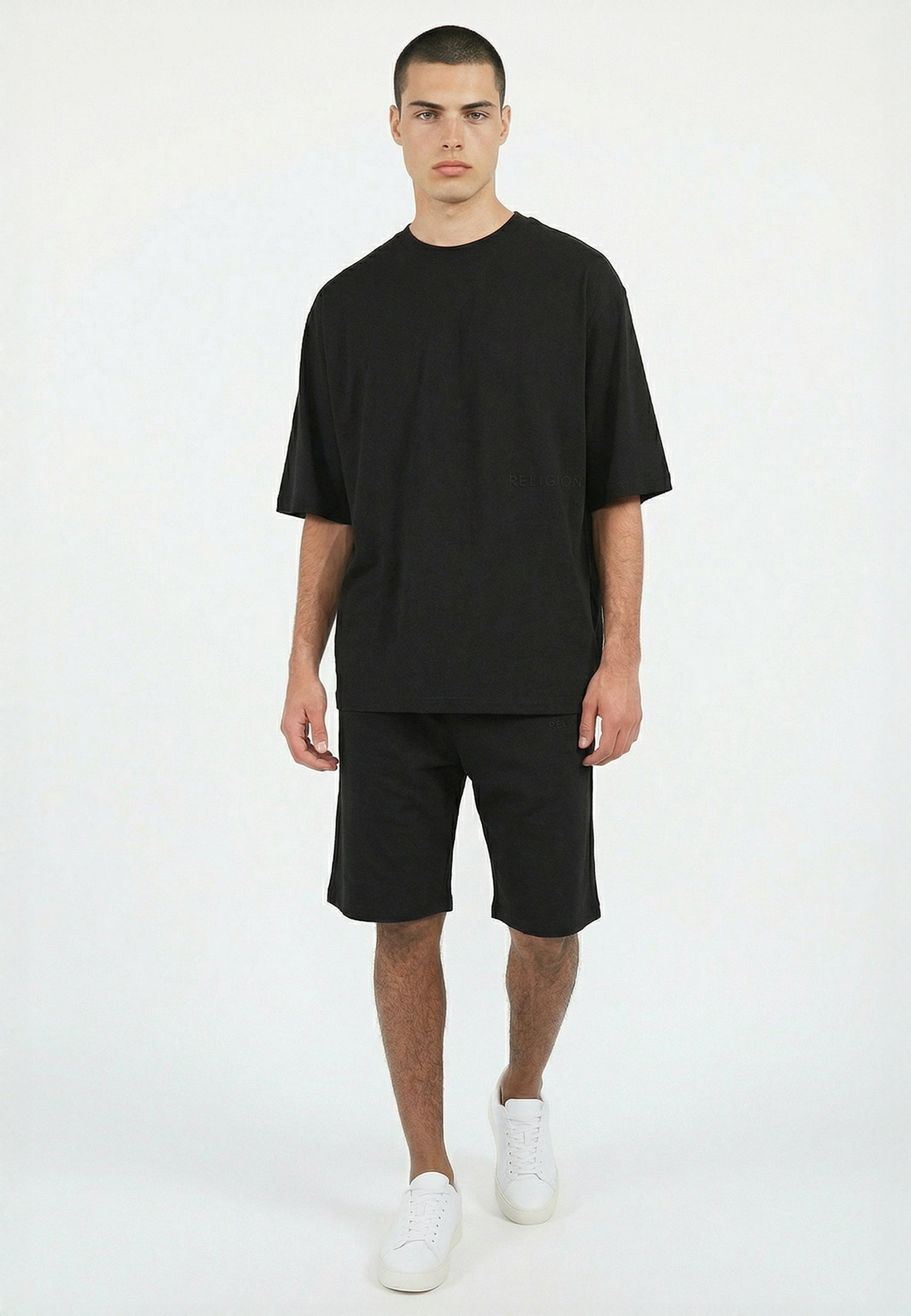 SLUB T-SHIRT BLACK