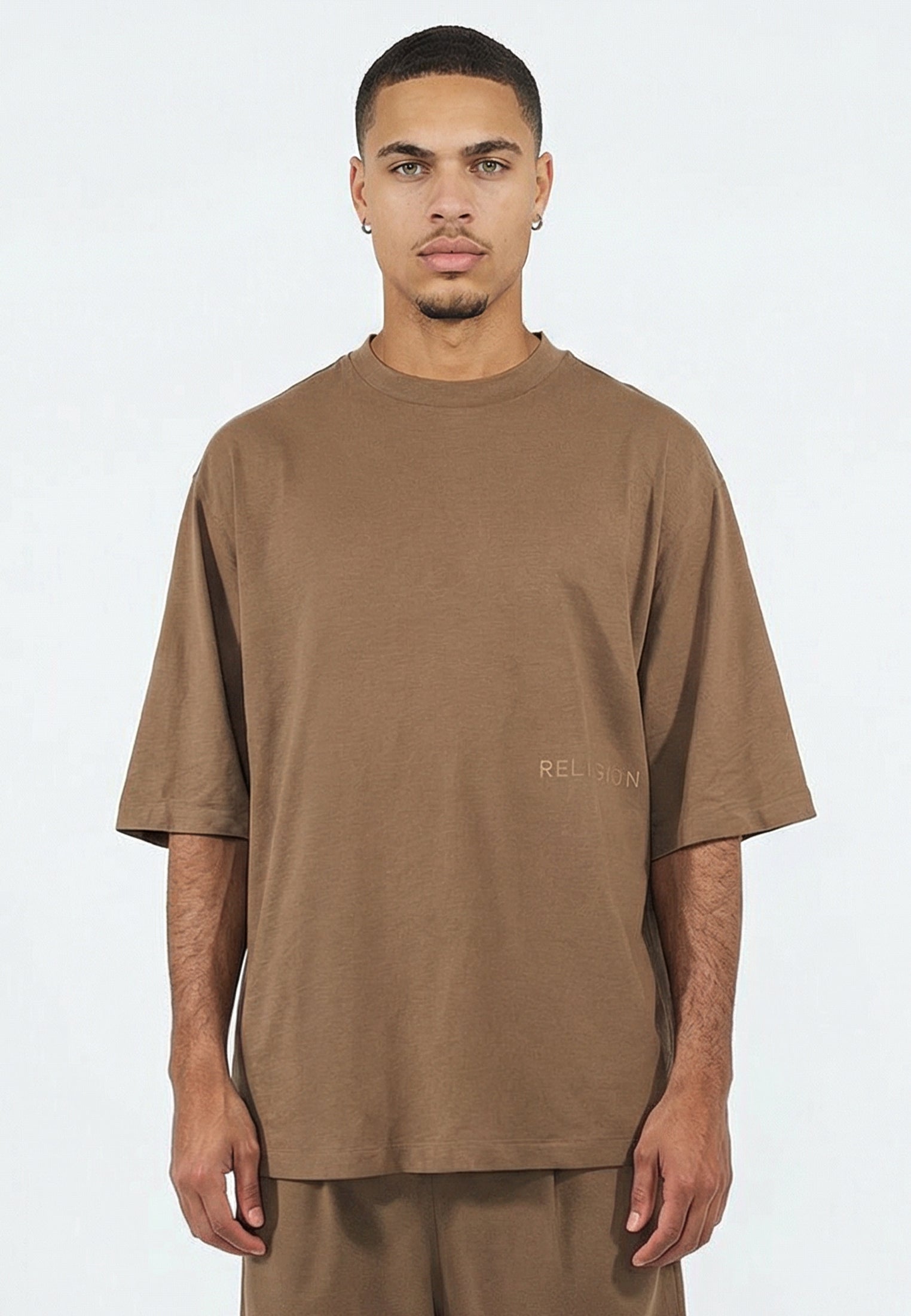 SLUB T-SHIRT TAN