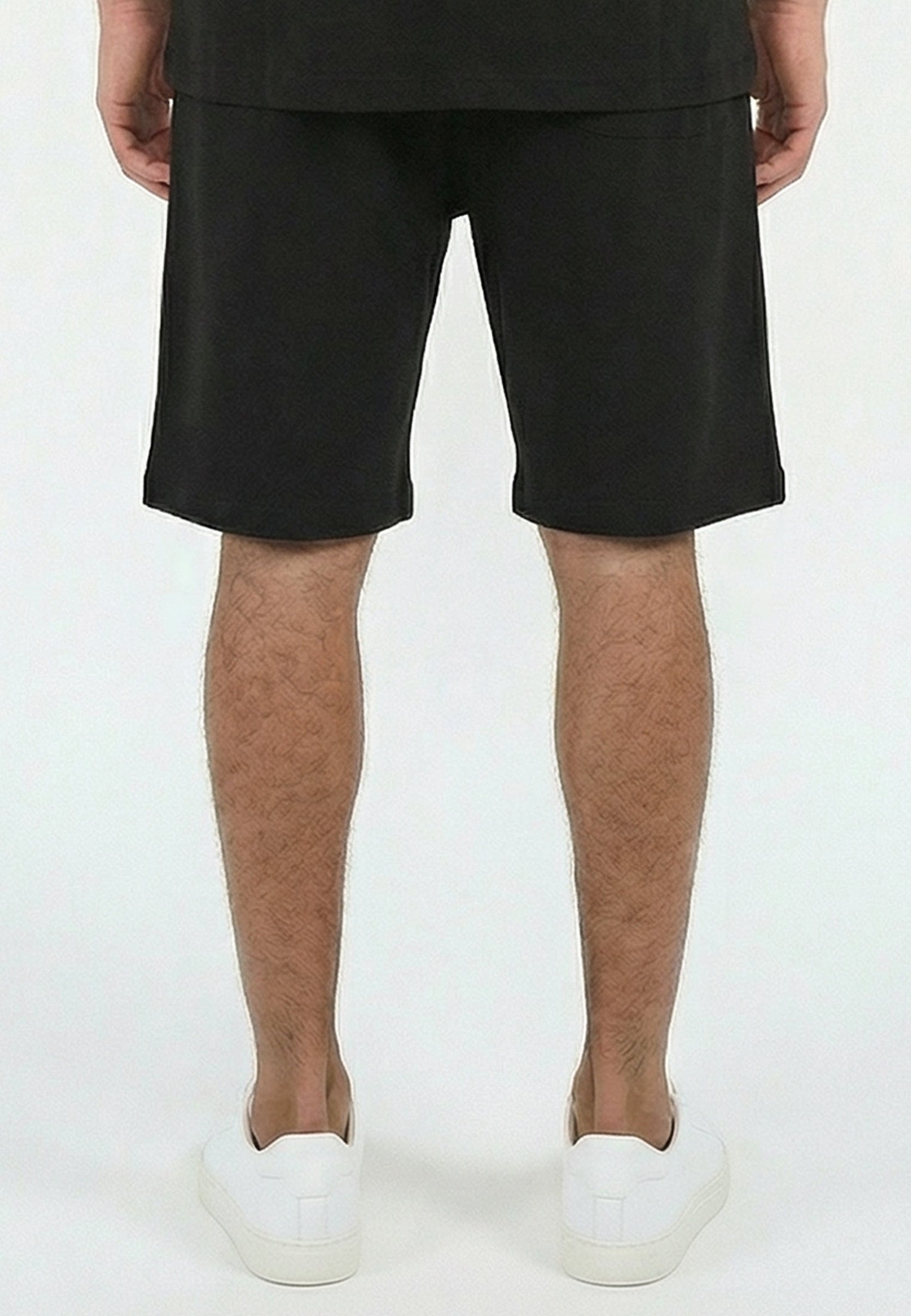 SLUB SHORTS BLACK