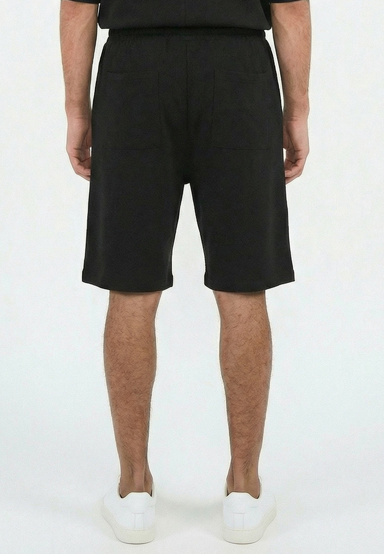 SLUB SHORTS BLACK