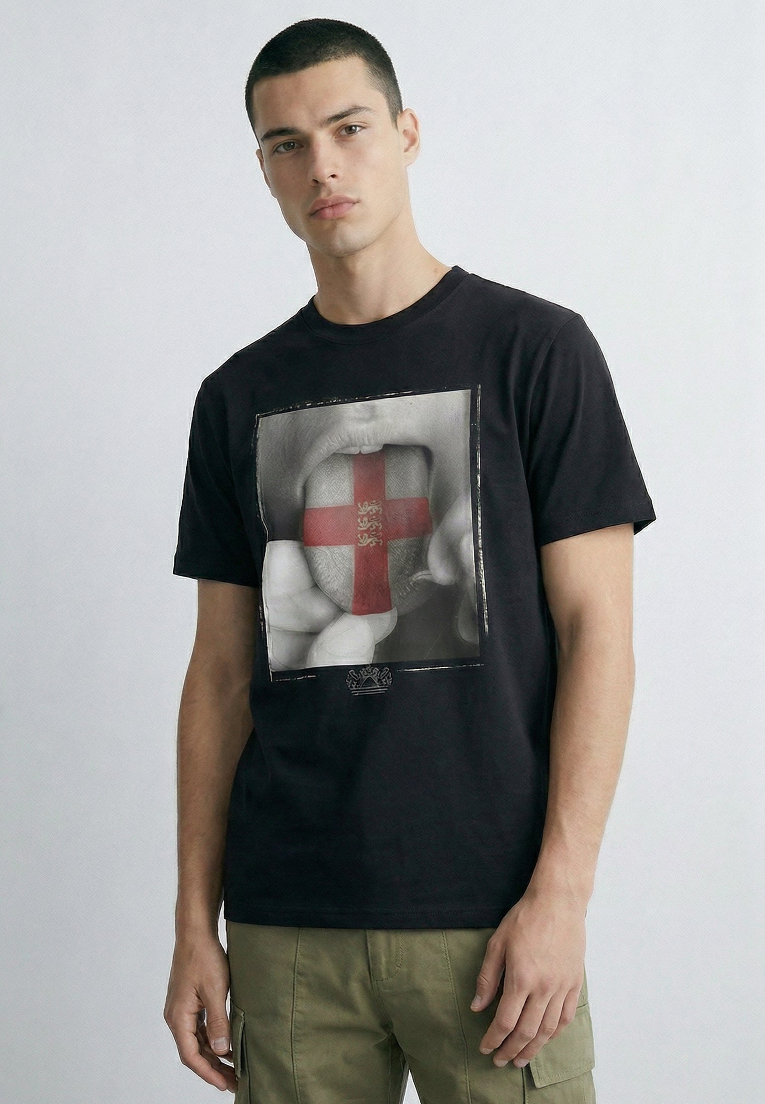 TONGUE T-SHIRT BLACK