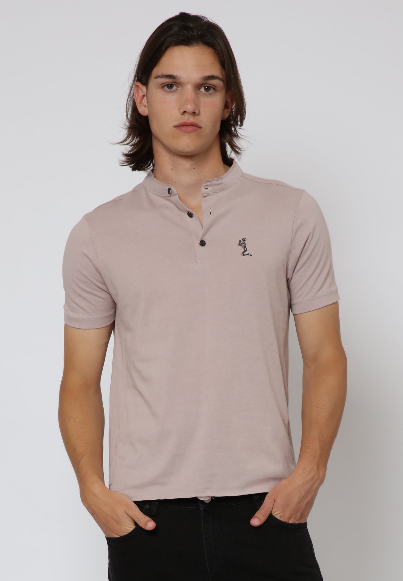 ESSENTIAL ORSON ASHES OF ROSES POLO SHIRT