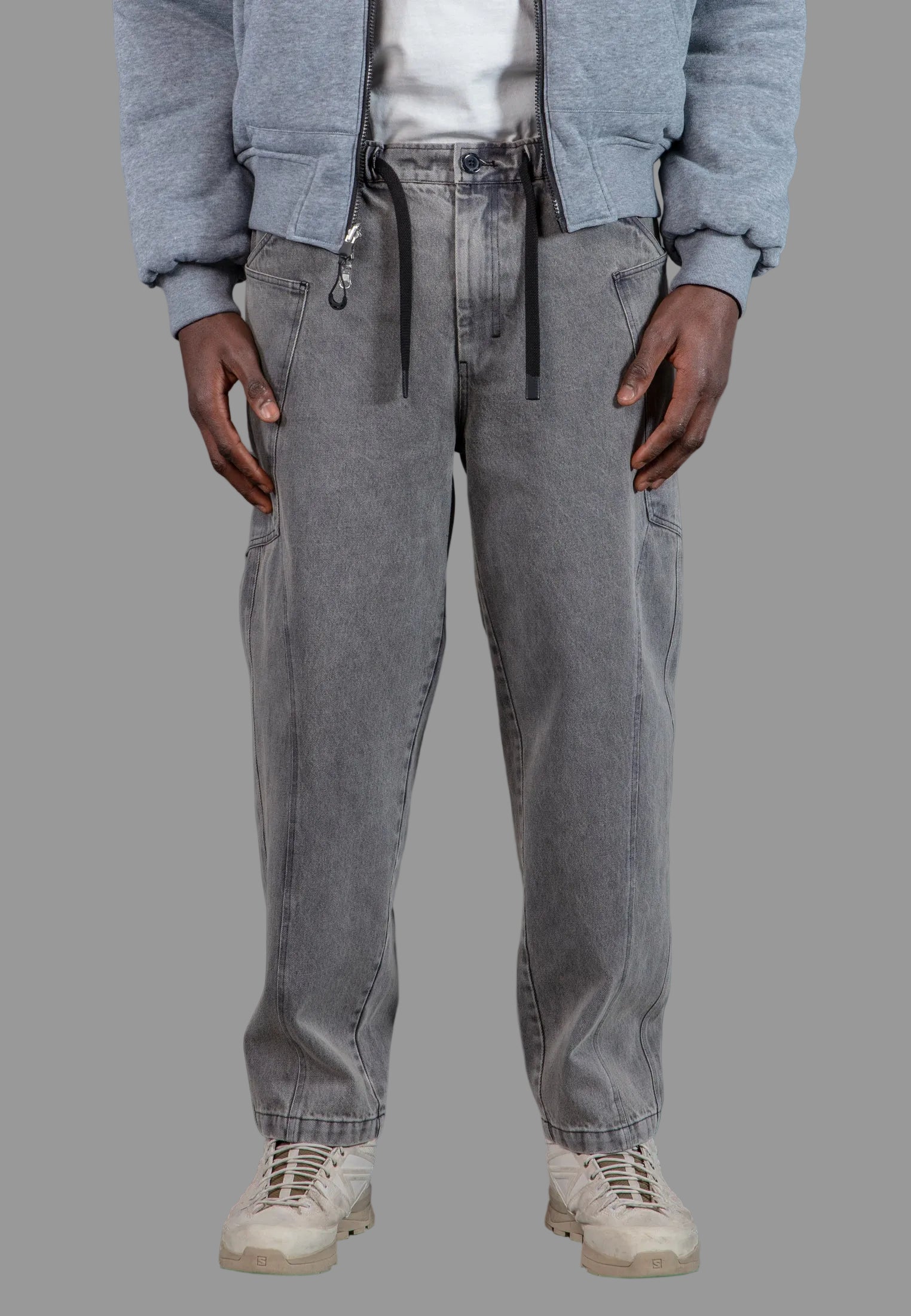 INTENSE JEAN WASHED CHARCOAL